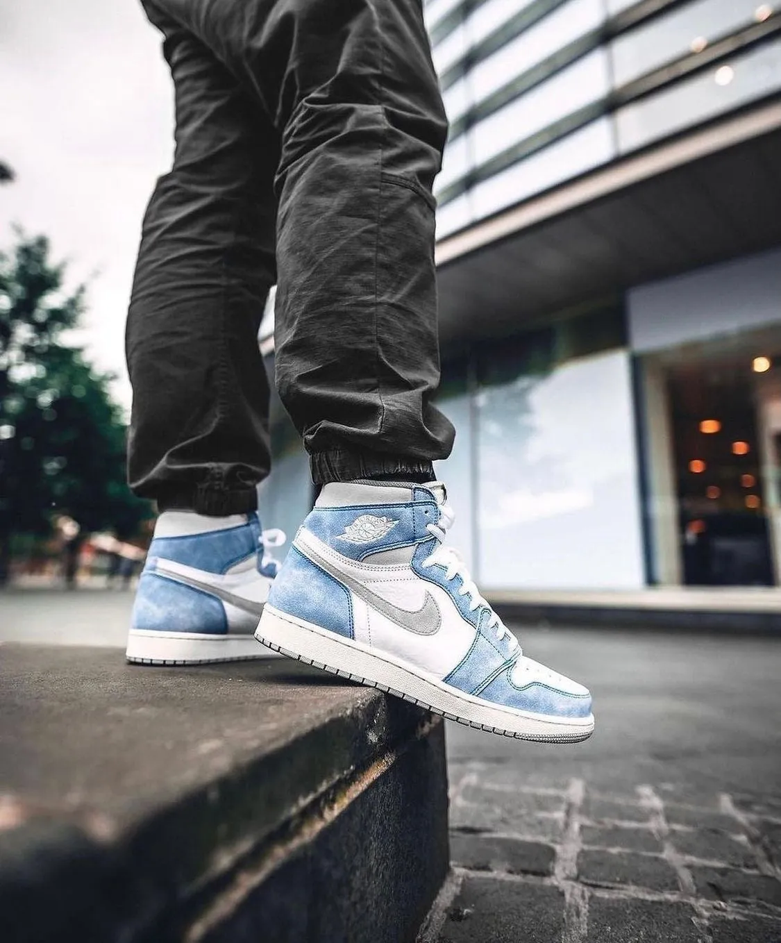 CE - AJ1 High Mint Candy Wash Blue