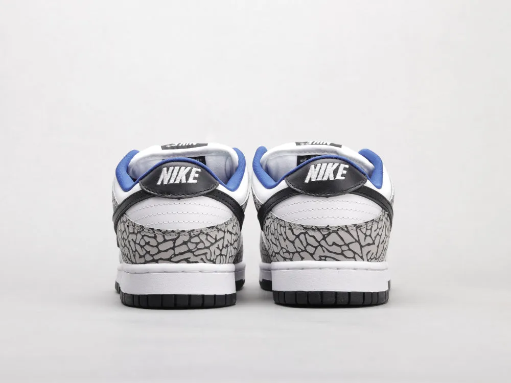 CE - "NKE Dunk SB Low Sup White Cement"