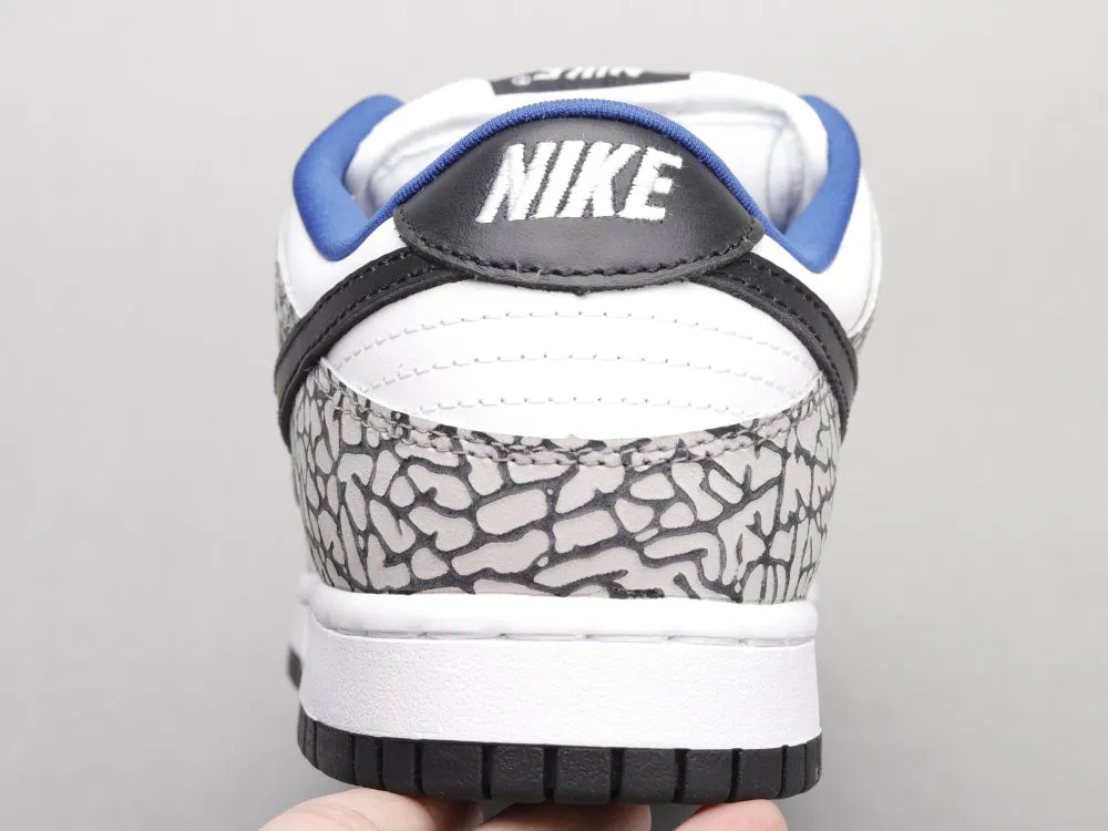 CE - "NKE Dunk SB Low Sup White Cement"