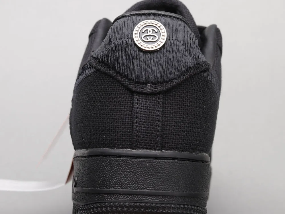 CE - Stussy x AF1 Pure Black