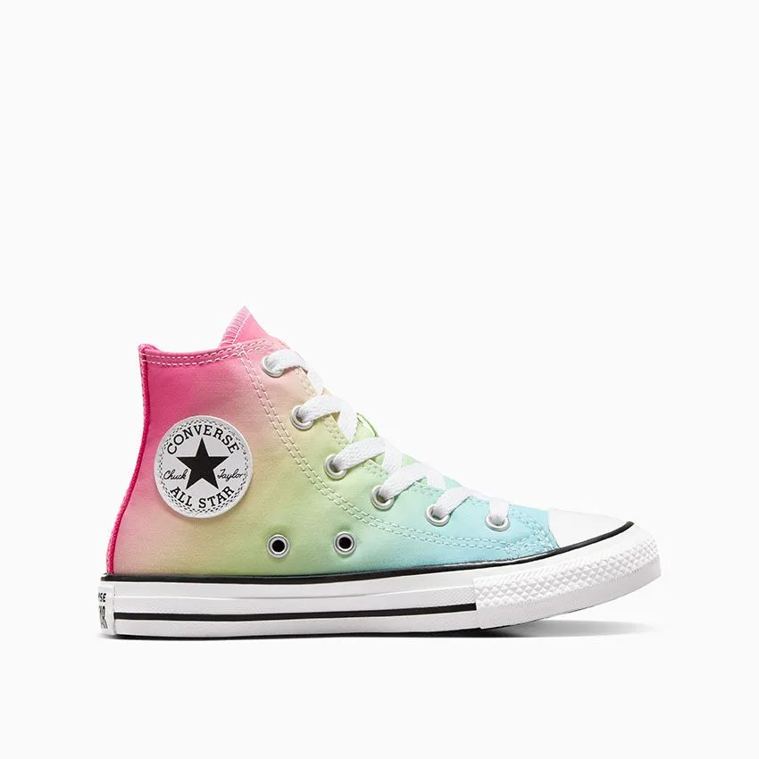 Chuck Taylor All Star Bright Ombre Junior High Top Shoe