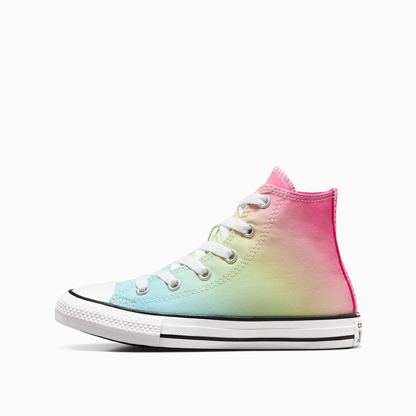 Chuck Taylor All Star Bright Ombre Junior High Top Shoe