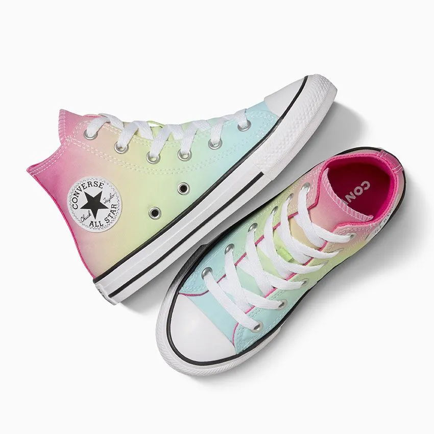 Chuck Taylor All Star Bright Ombre Junior High Top Shoe