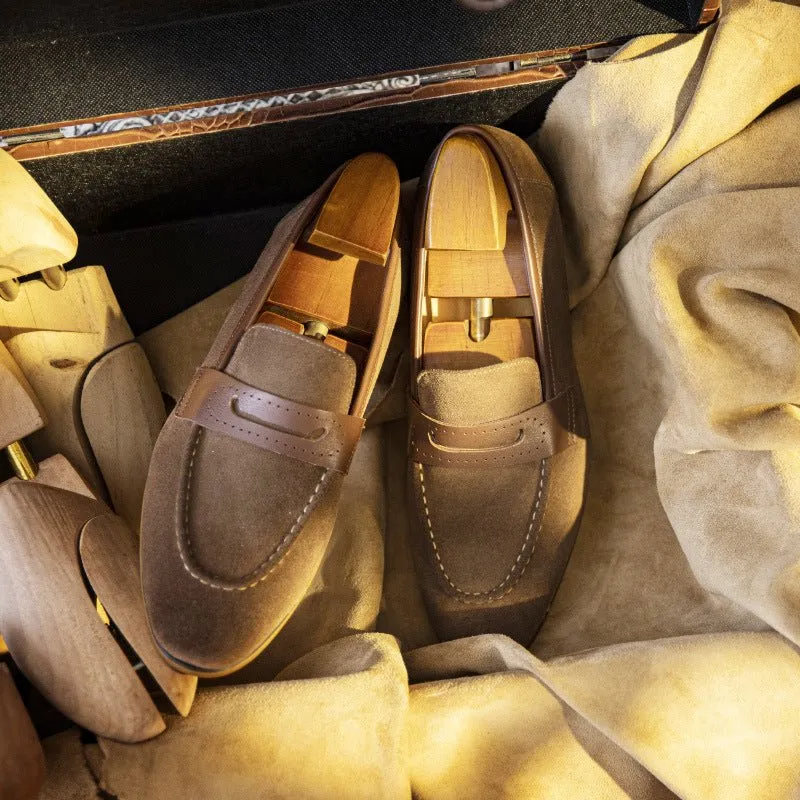 Classy Leather Slip-on Business Loafers