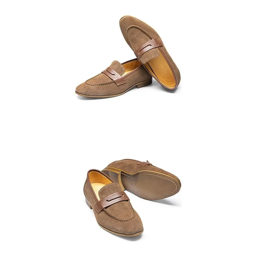 Classy Leather Slip-on Business Loafers