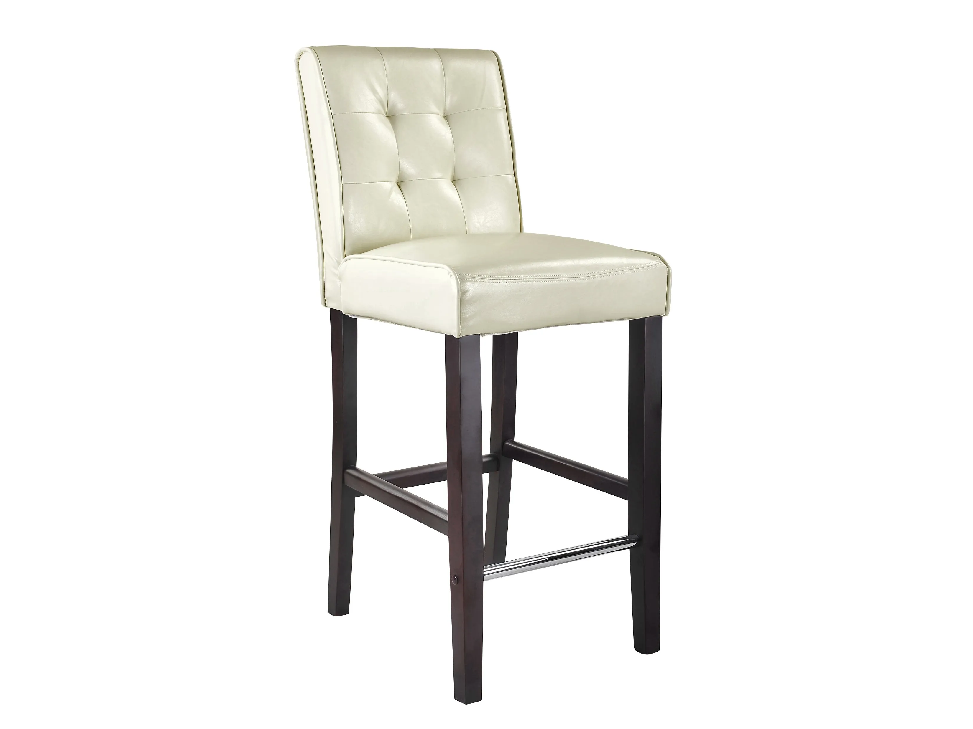 Cream Bar Height Bar Stool