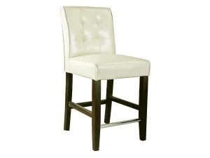 Cream Counter Height Bar Stool