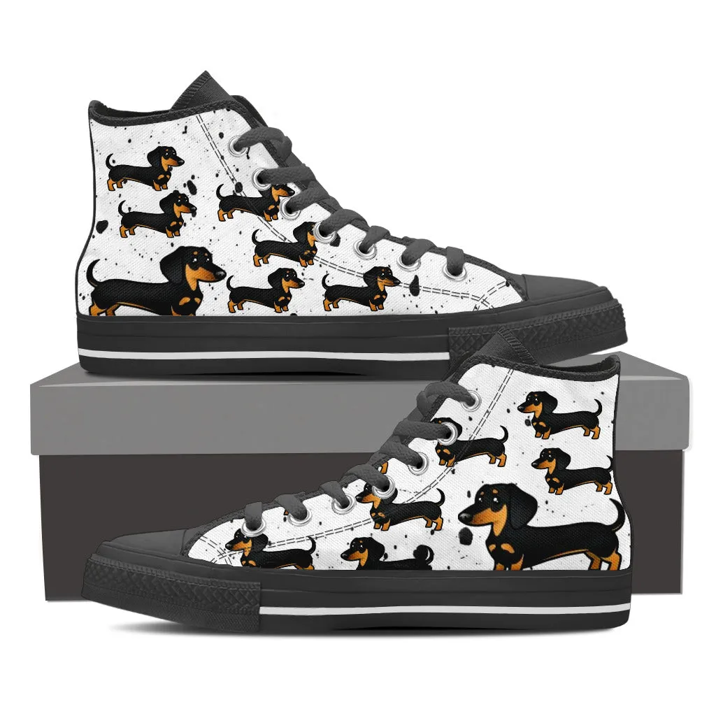 Dachshund Canvas Shoes