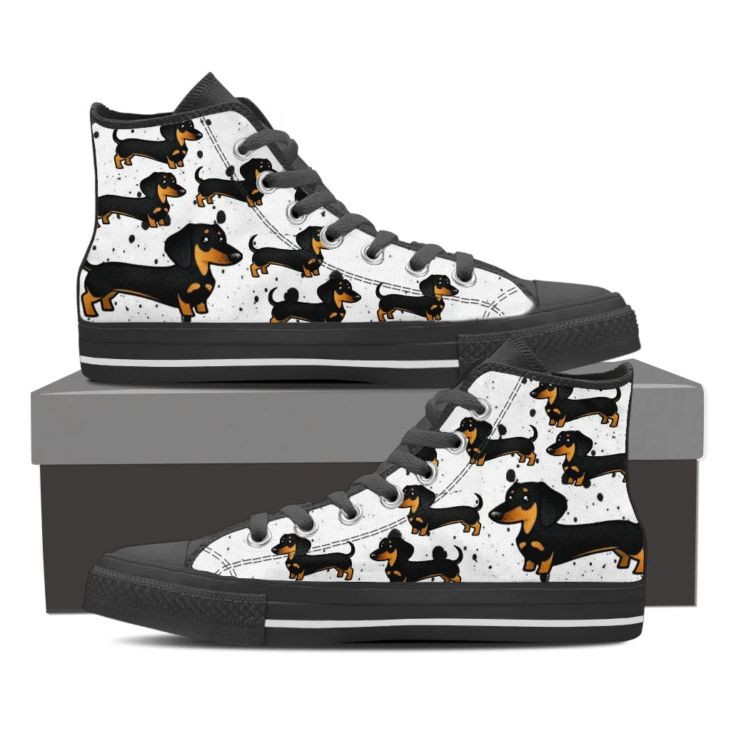 Dachshund Canvas Shoes