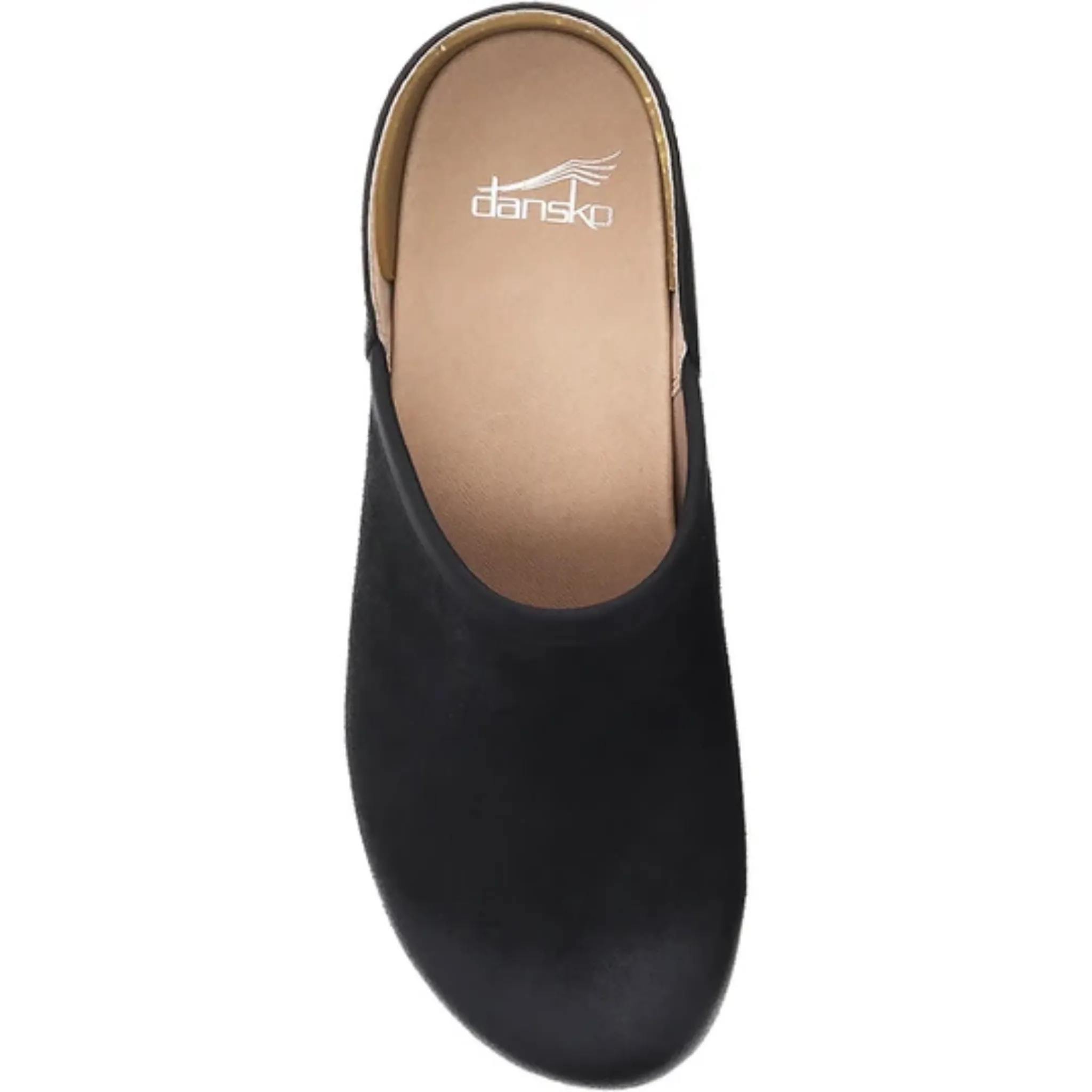 DANSKO WOMEN'S BRENNA BLACK BURNISHED SUEDE - 9431477800