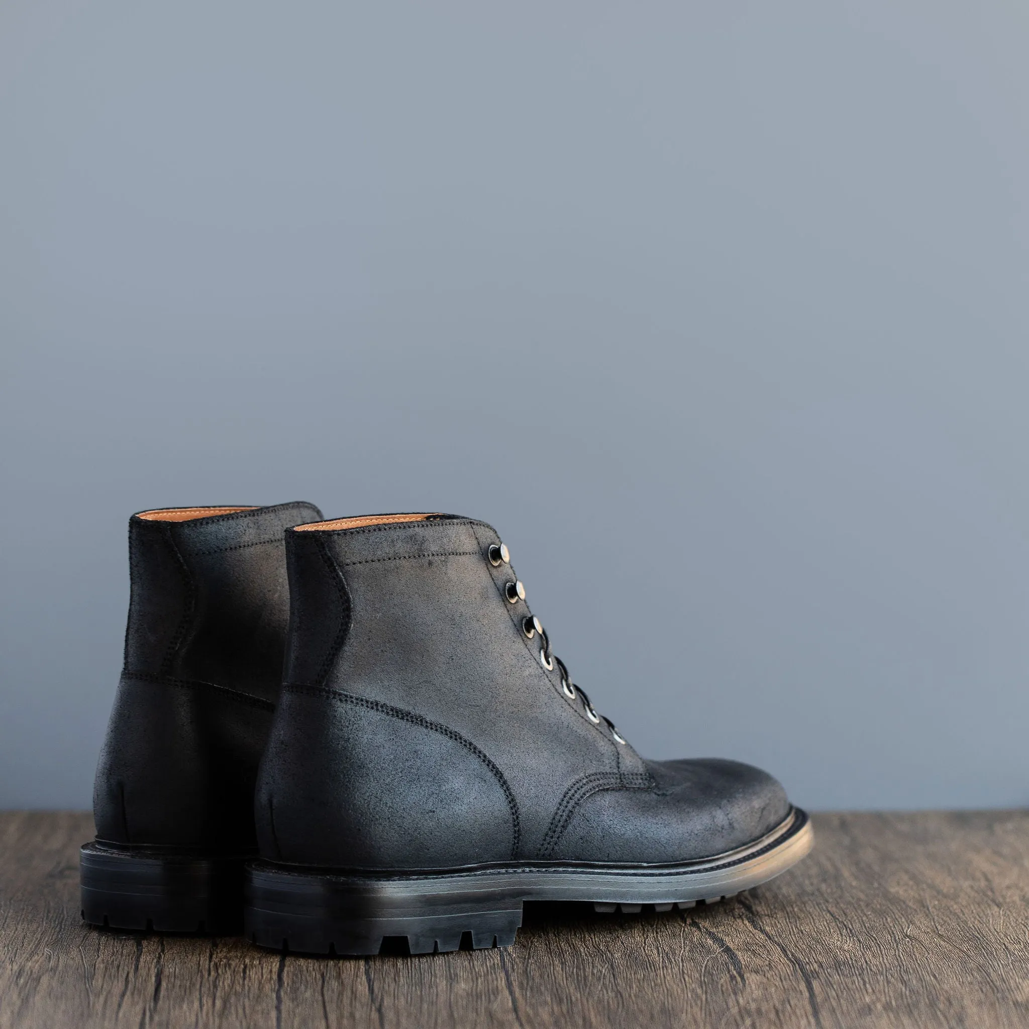 Diesel Boot Black Waxed Commander