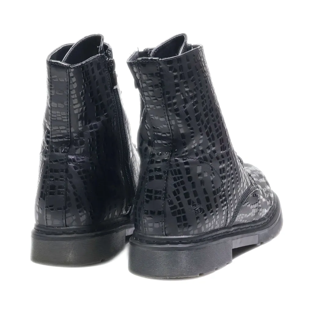 Dockers Ankle Boots Leather Black Colour For Women