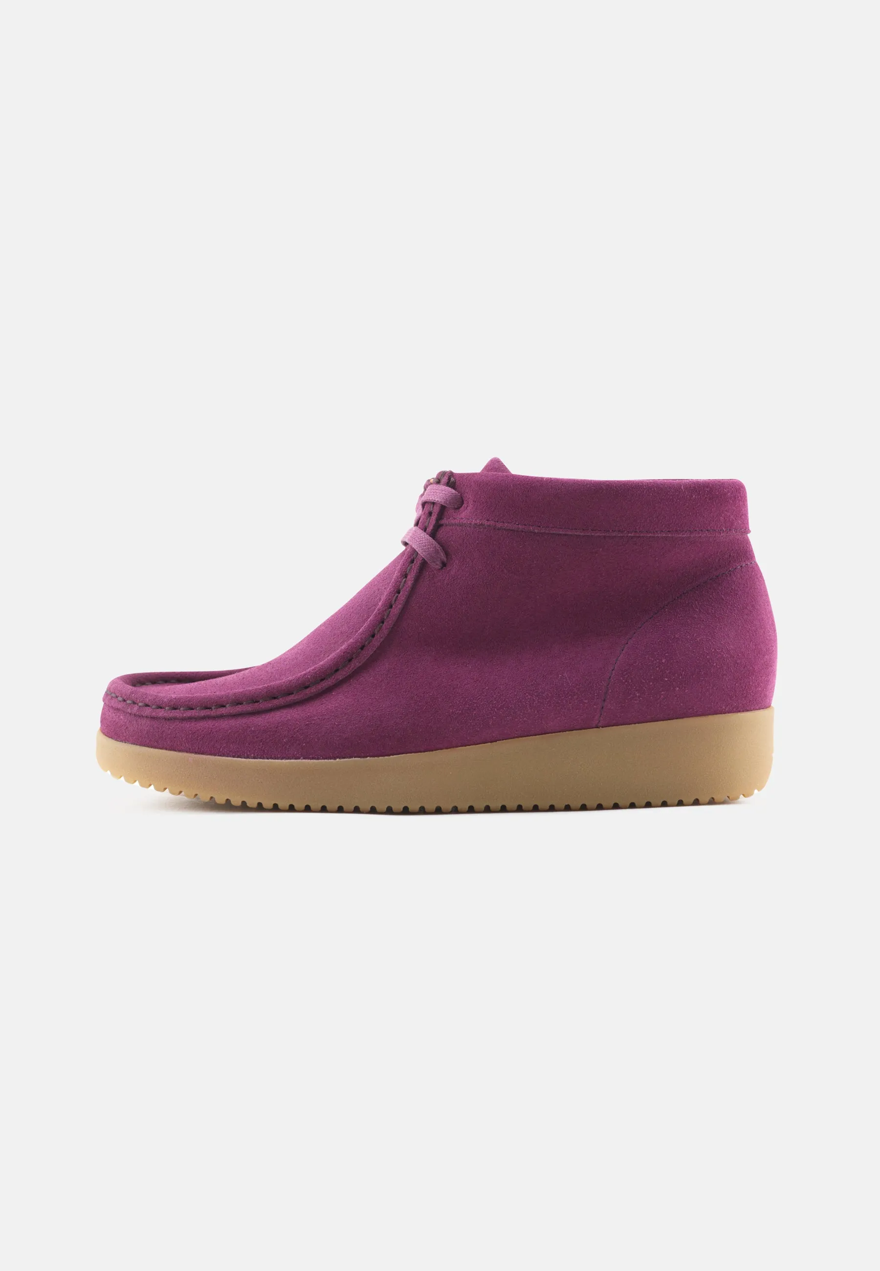 Ellen Støvle Suede - Dark Berry