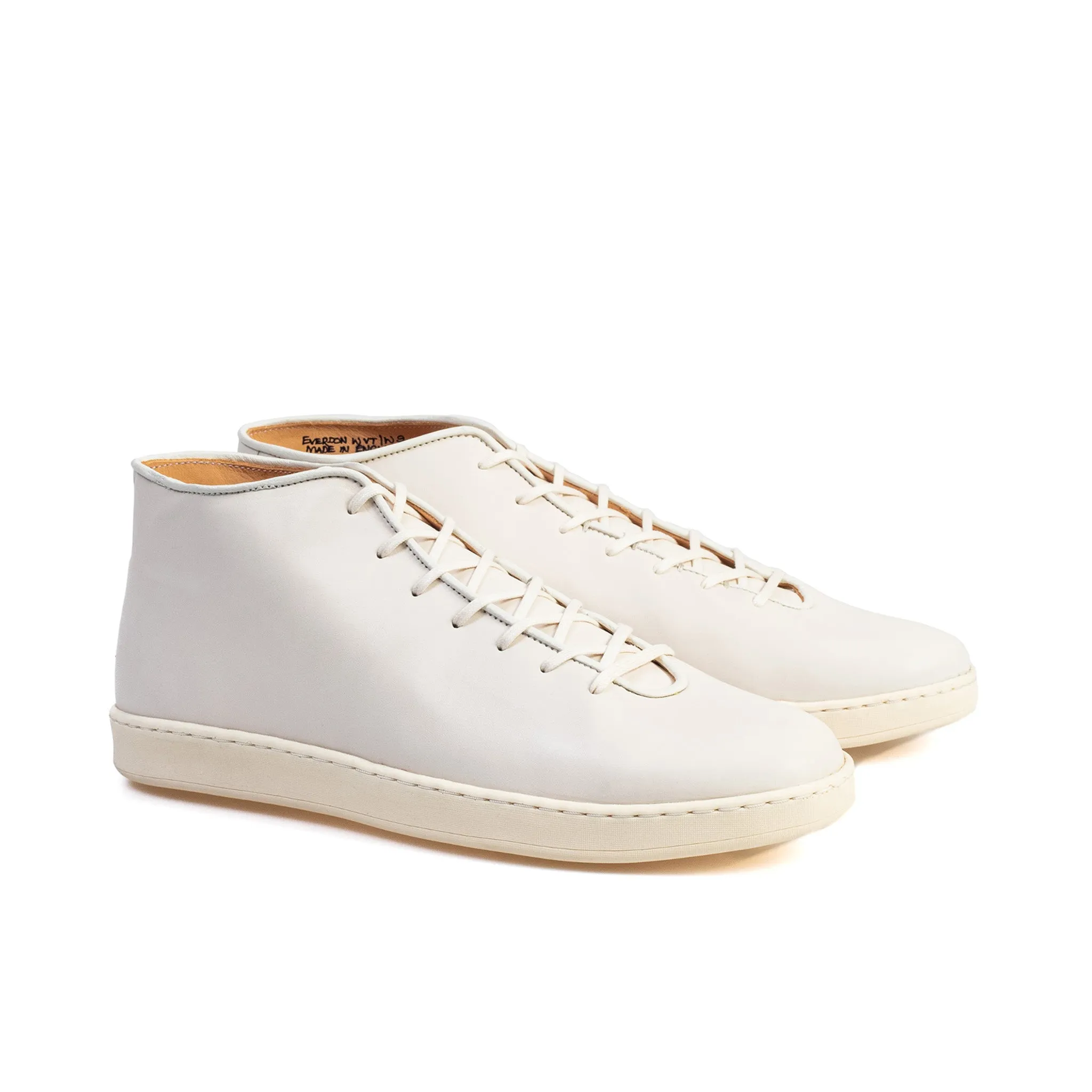 Everdon Wholecut Mid - Off-White Veg Tan Calf