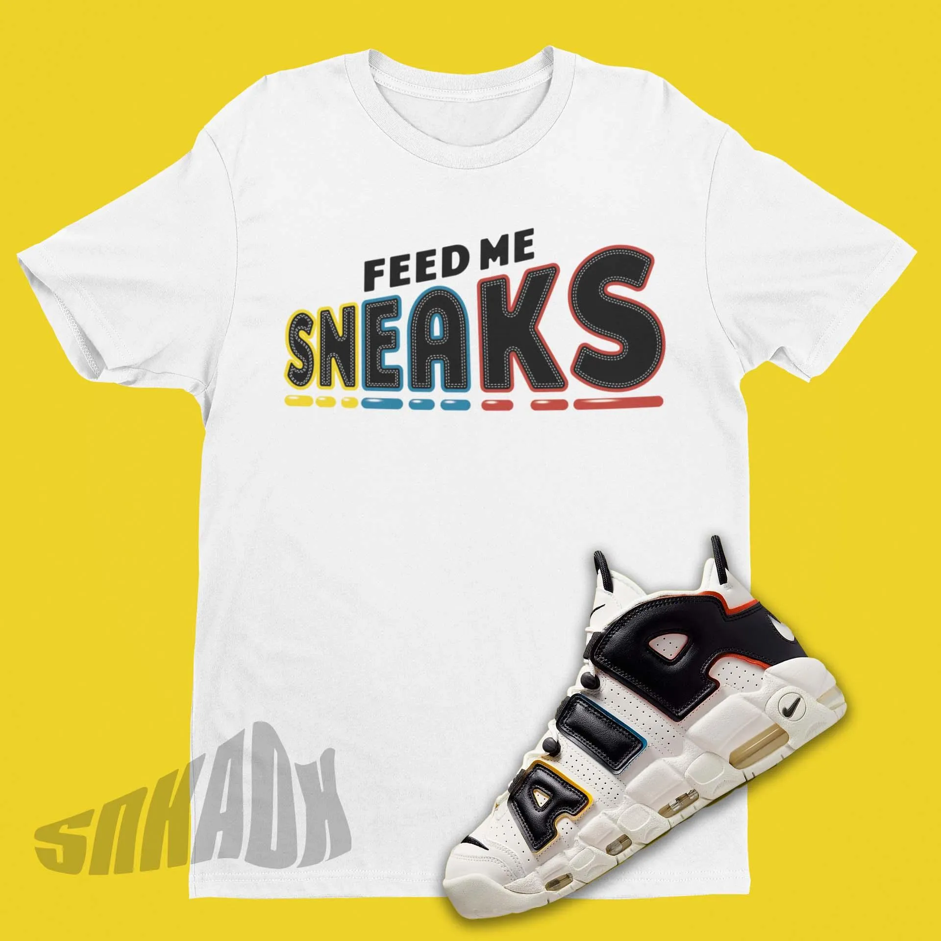 Feed Me Sneaks Shirt to Match Air More Uptempo Trading Cards