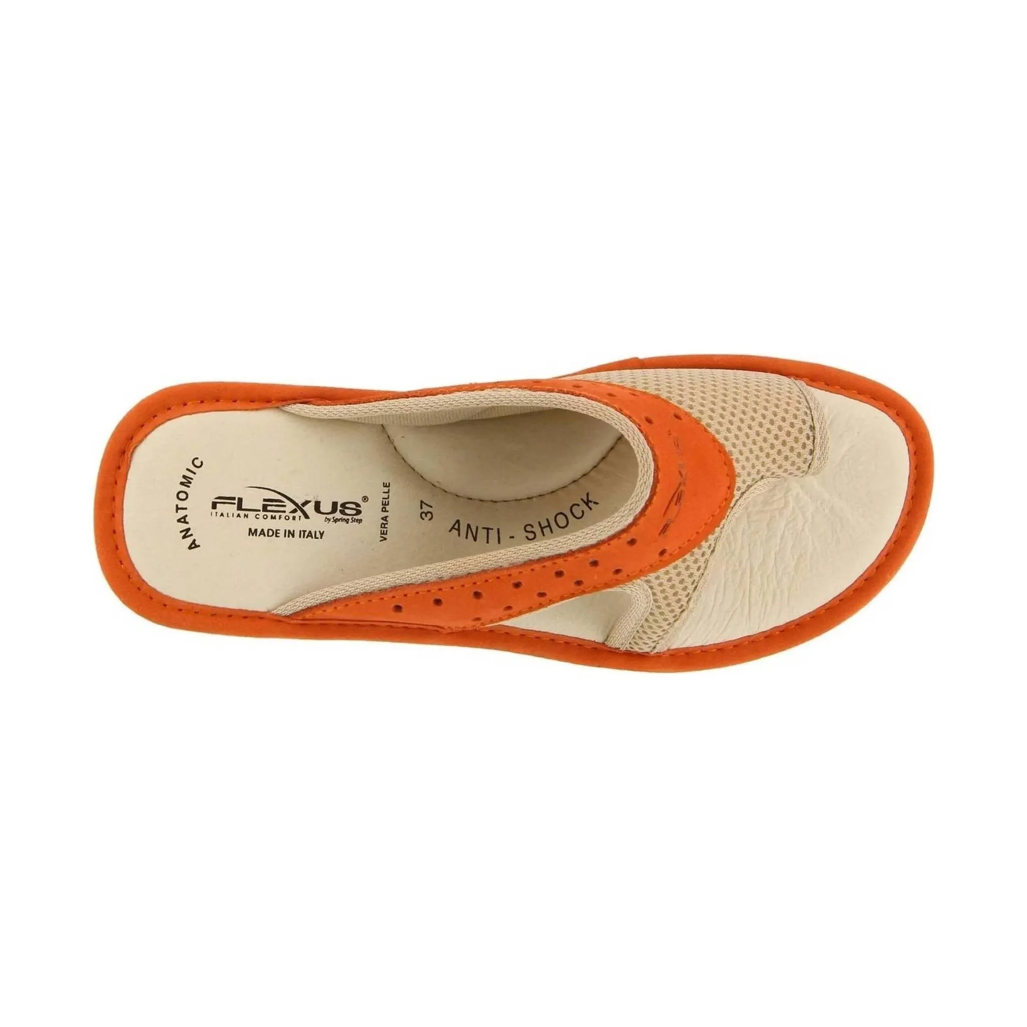 Flexus Pascalle Slide Sandal - Orange