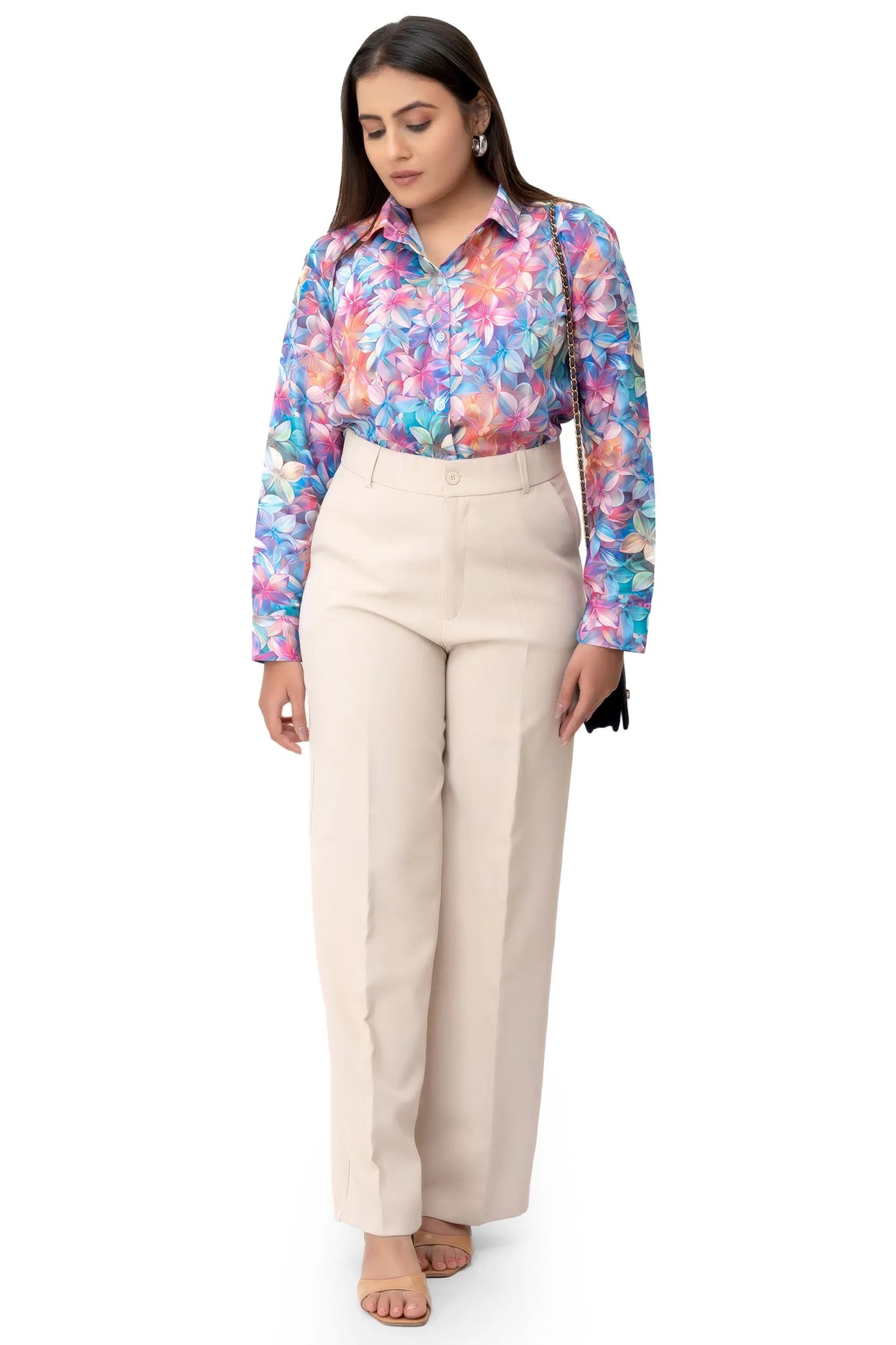 Floral Fiesta Printed Shirt