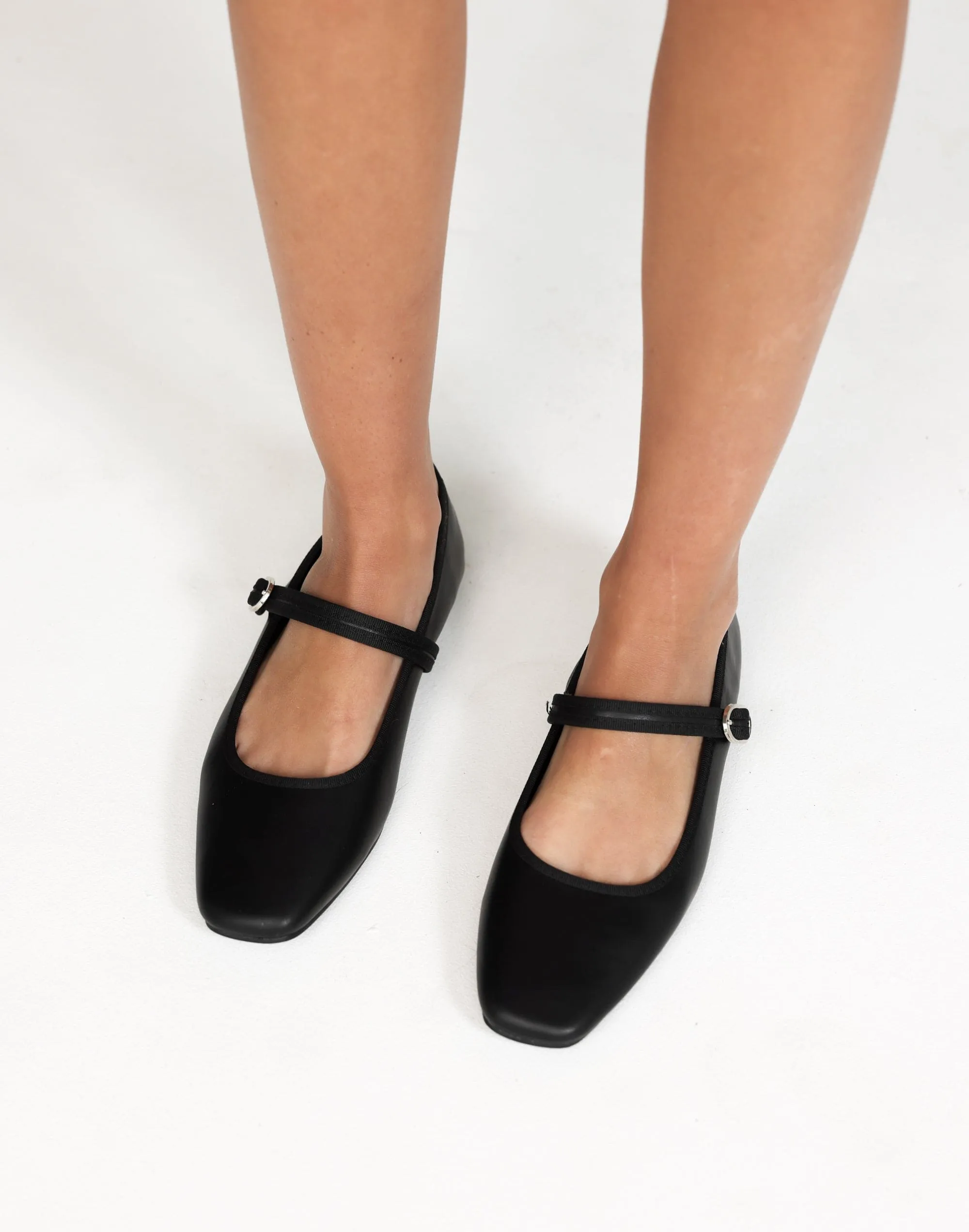 Flossy Ballet Flats (Black) - By Billini