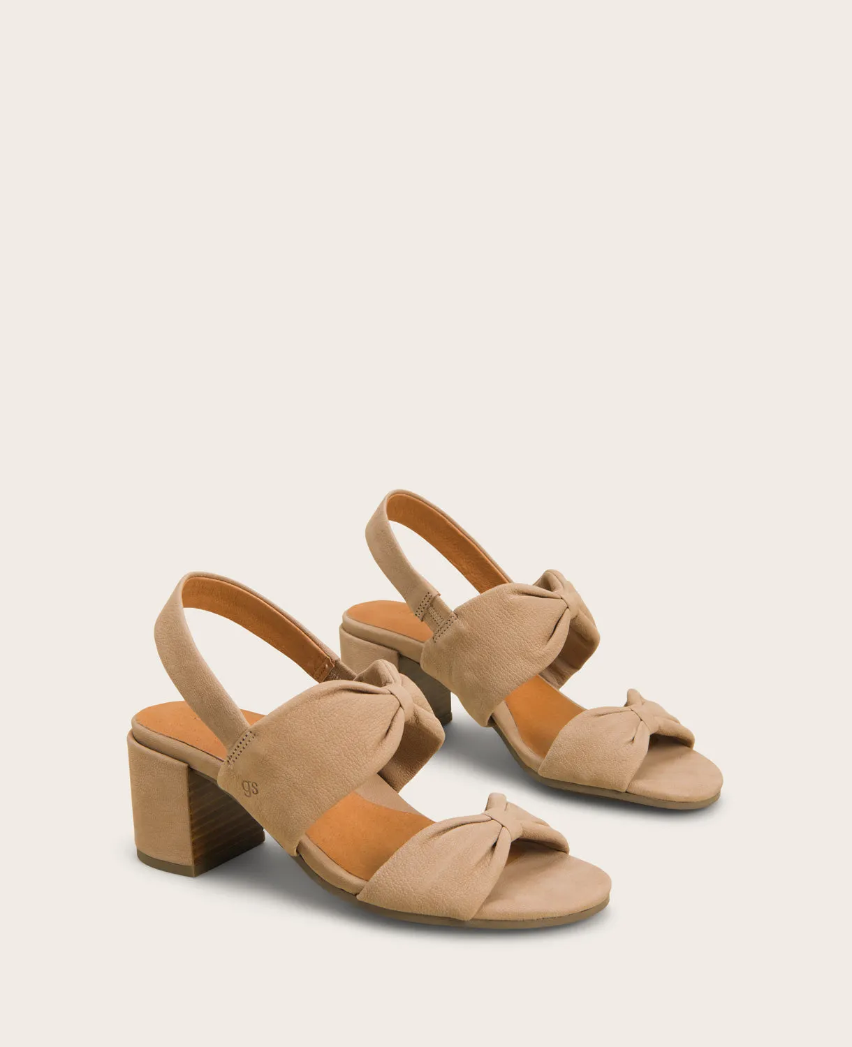 GENTLE SOULS - Charlene Two Knot Heeled Sandal