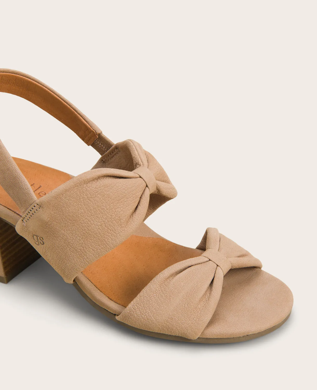 GENTLE SOULS - Charlene Two Knot Heeled Sandal