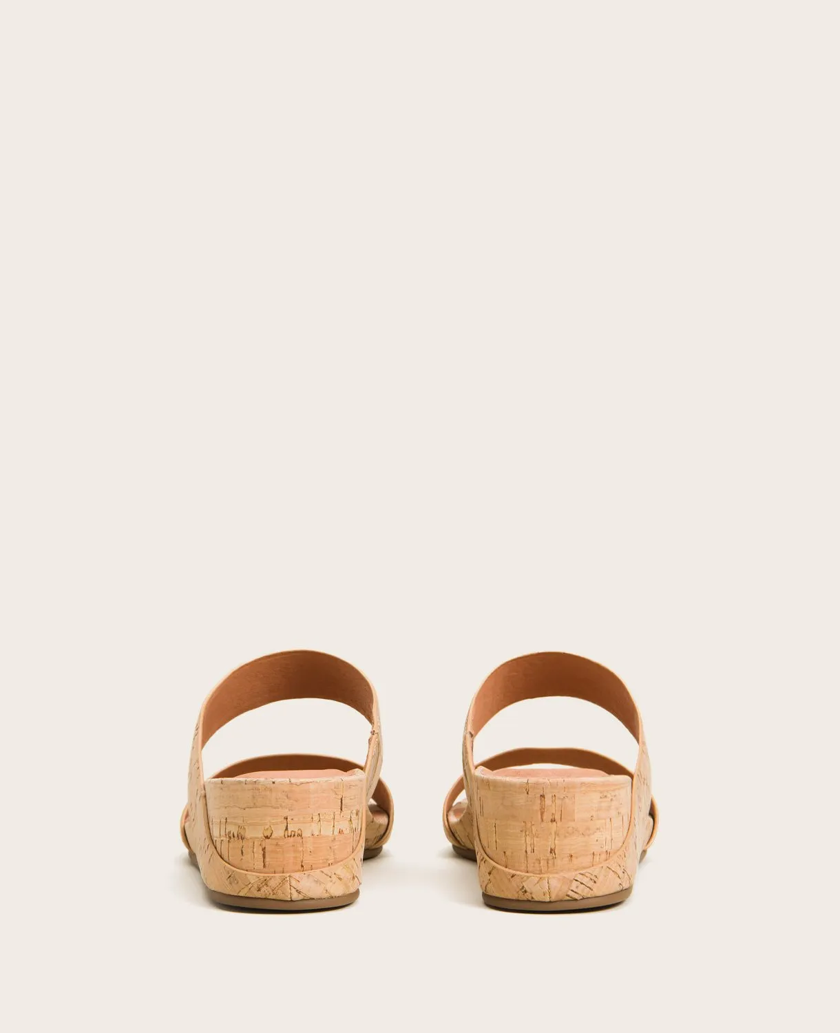 GENTLE SOULS - Gisele Two Strap Wedge Sandal