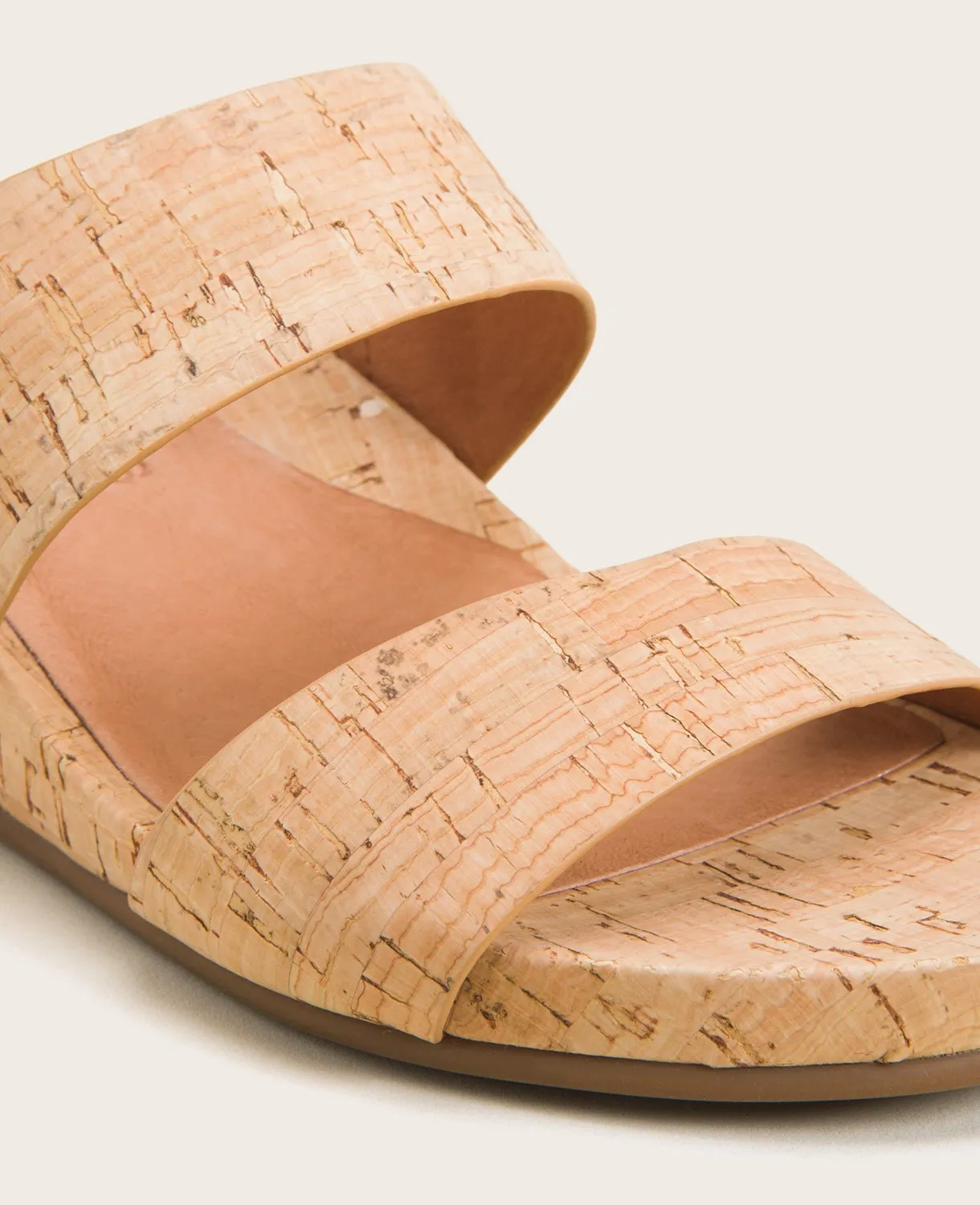 GENTLE SOULS - Gisele Two Strap Wedge Sandal