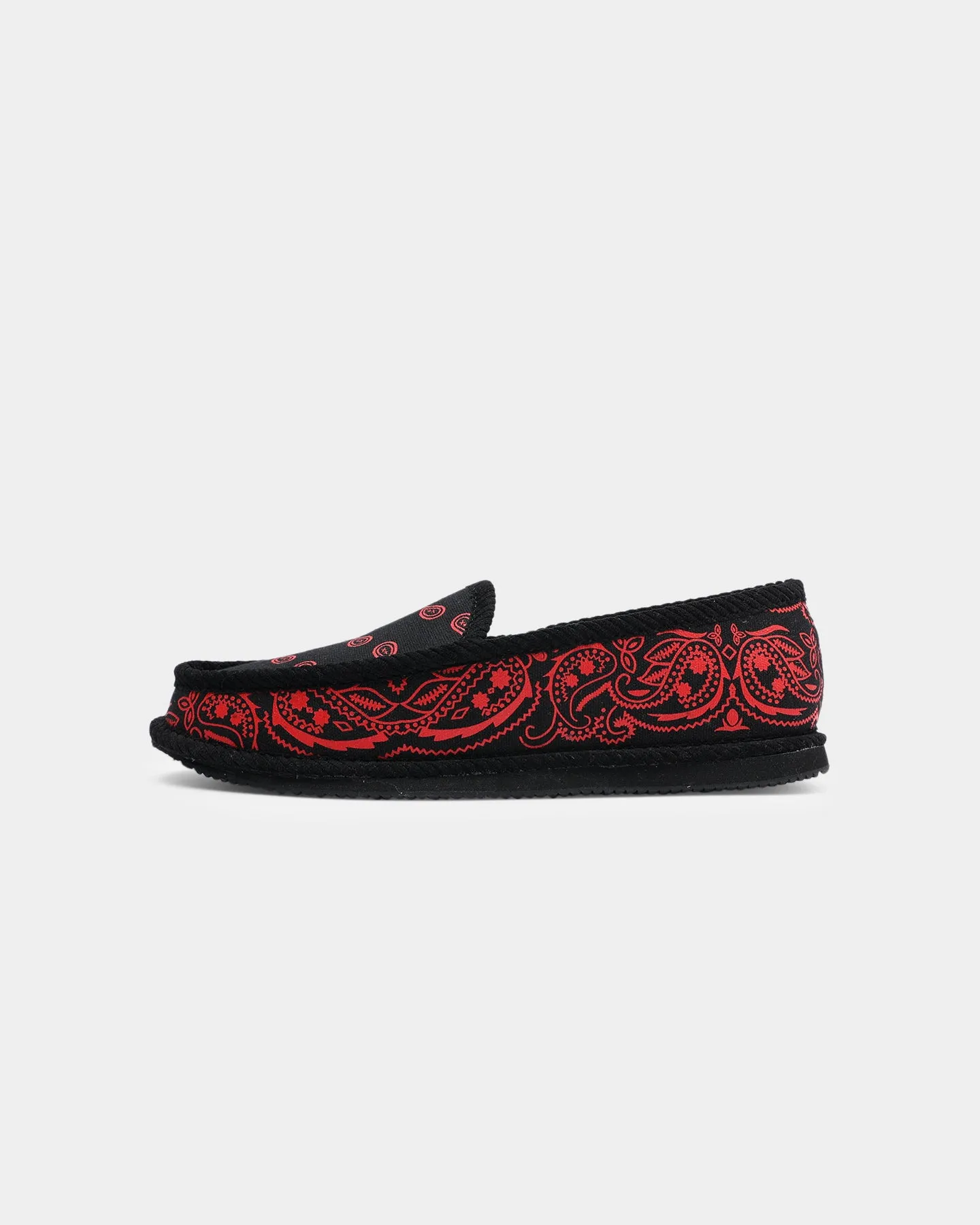 Goat Crew Bandana Slipper Black/Red