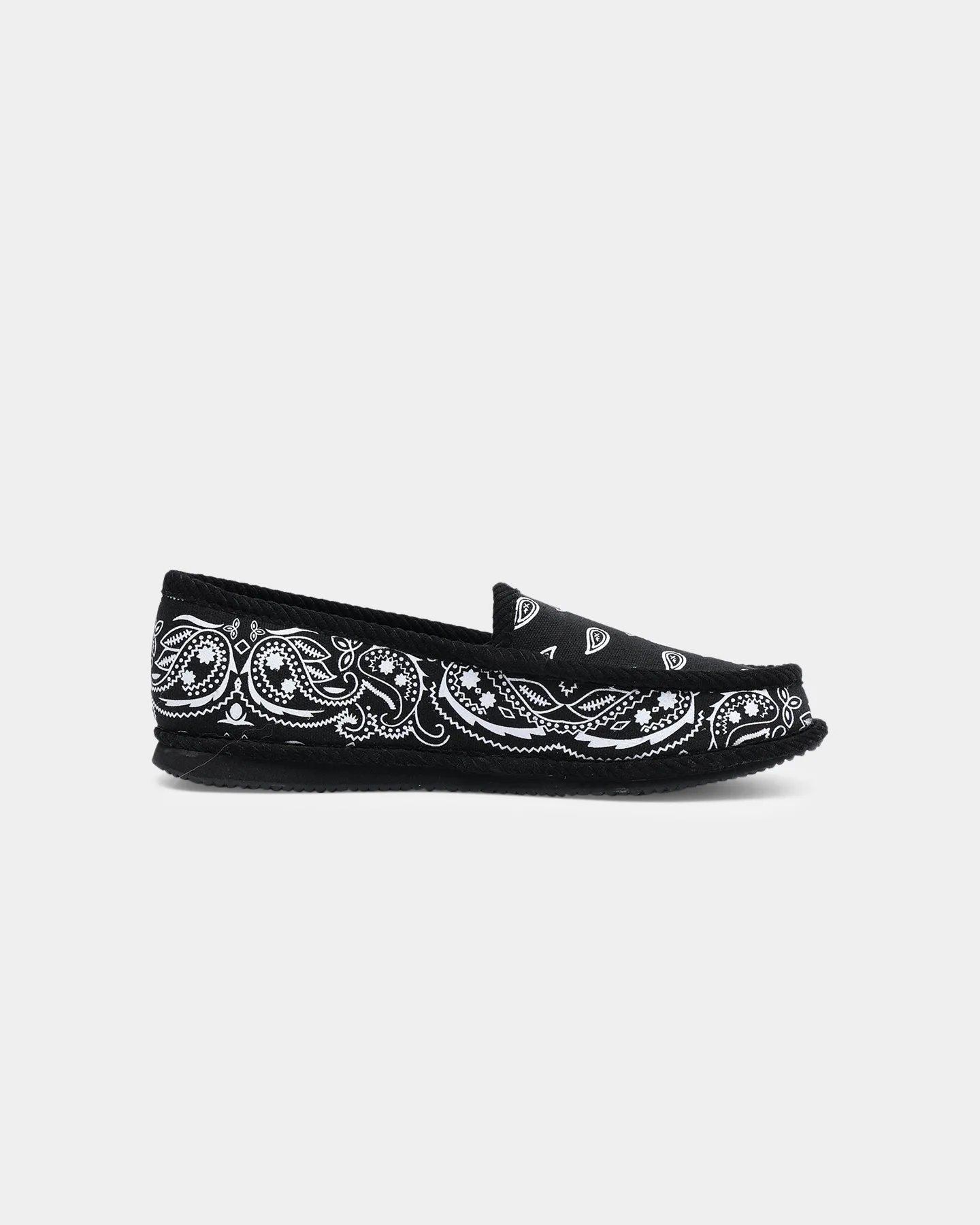 Goat Crew Bandana Slipper Black/White