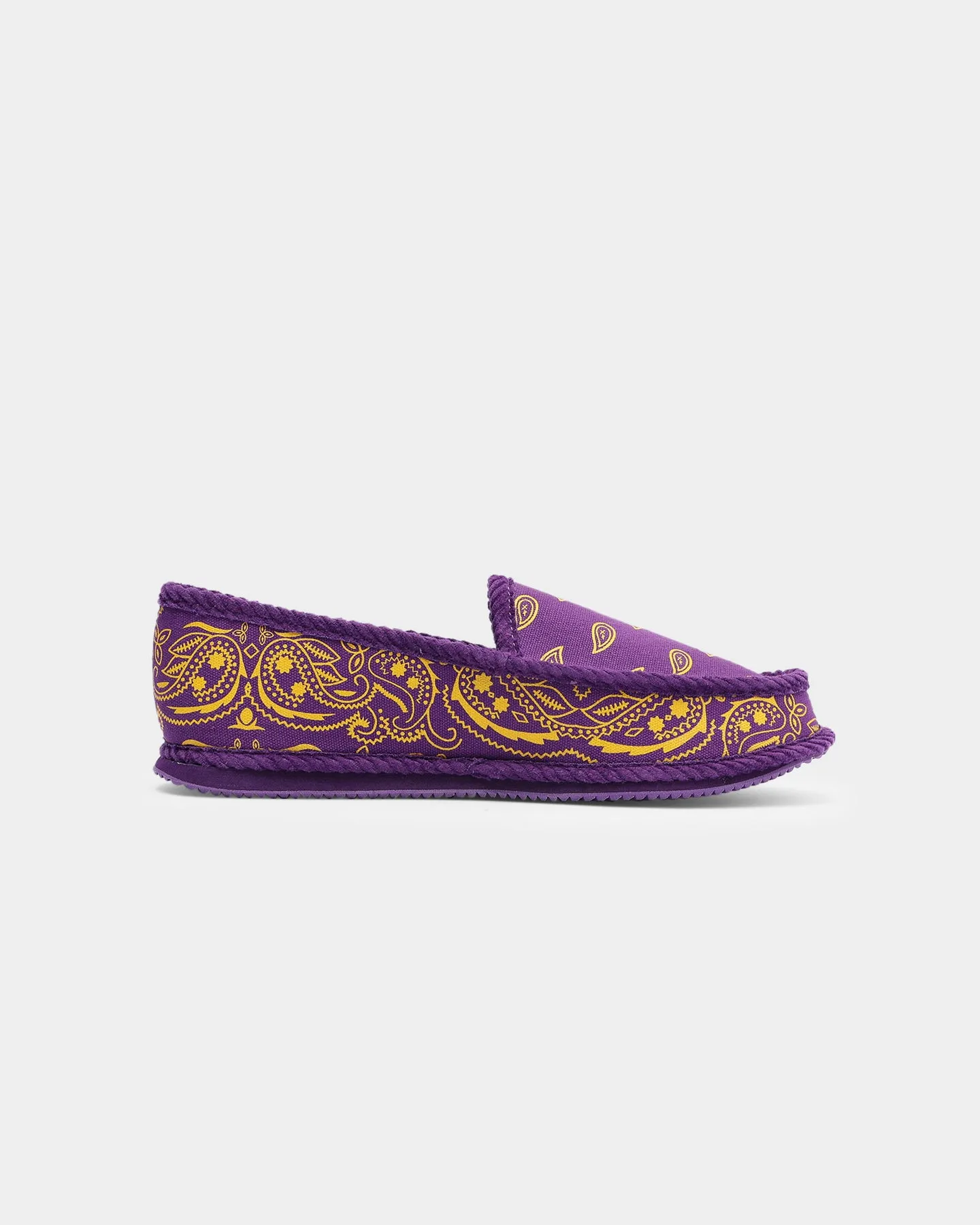 Goat Crew Bandana Slipper Purple/Yellow