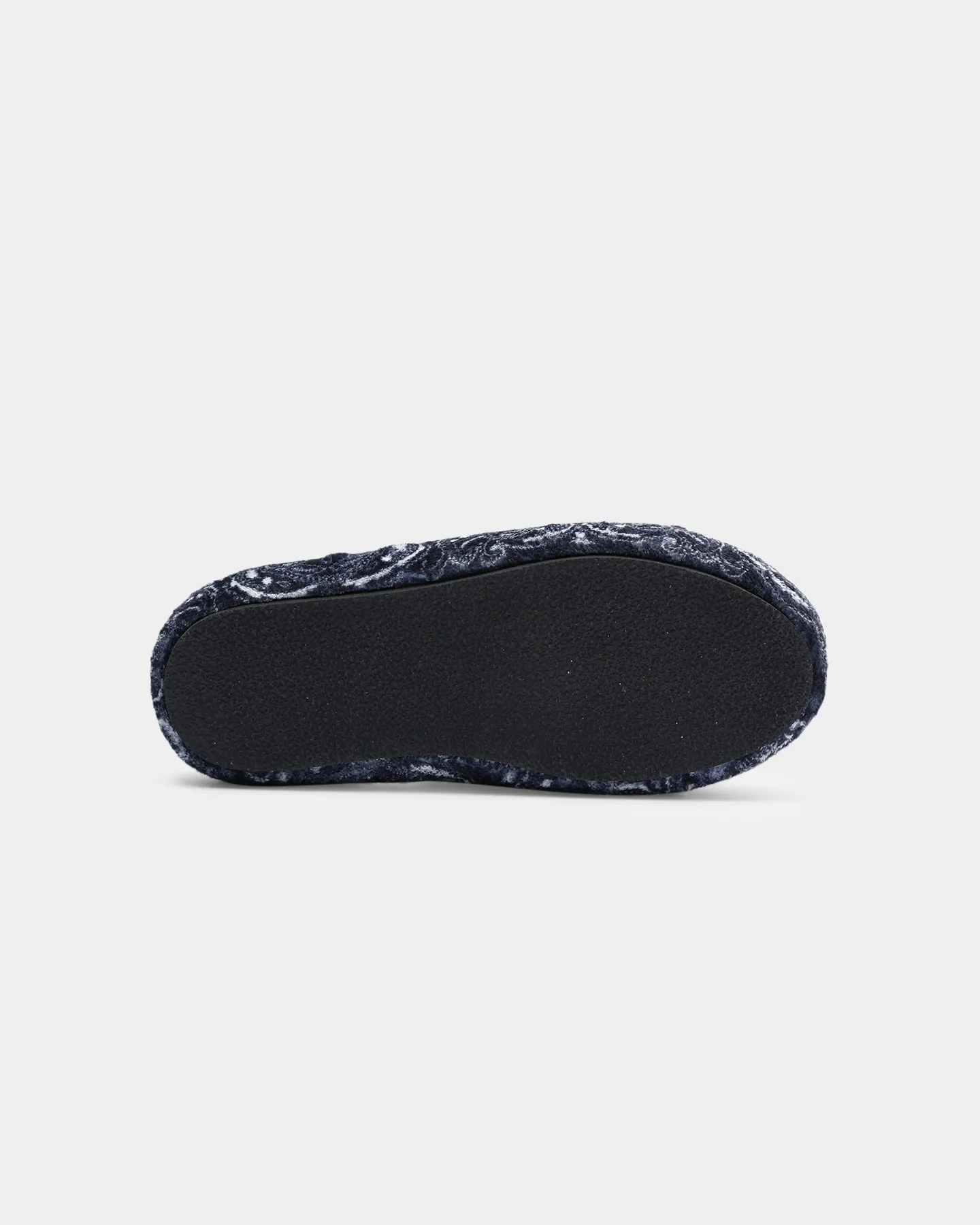 Goat Crew Velcro Paisley Bandana Slipper Black/White