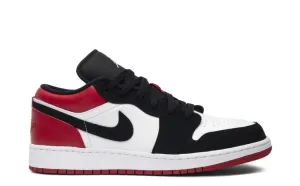 (GS) Air Jordan 1 Low 'Black Toe' (2019) 553560-116