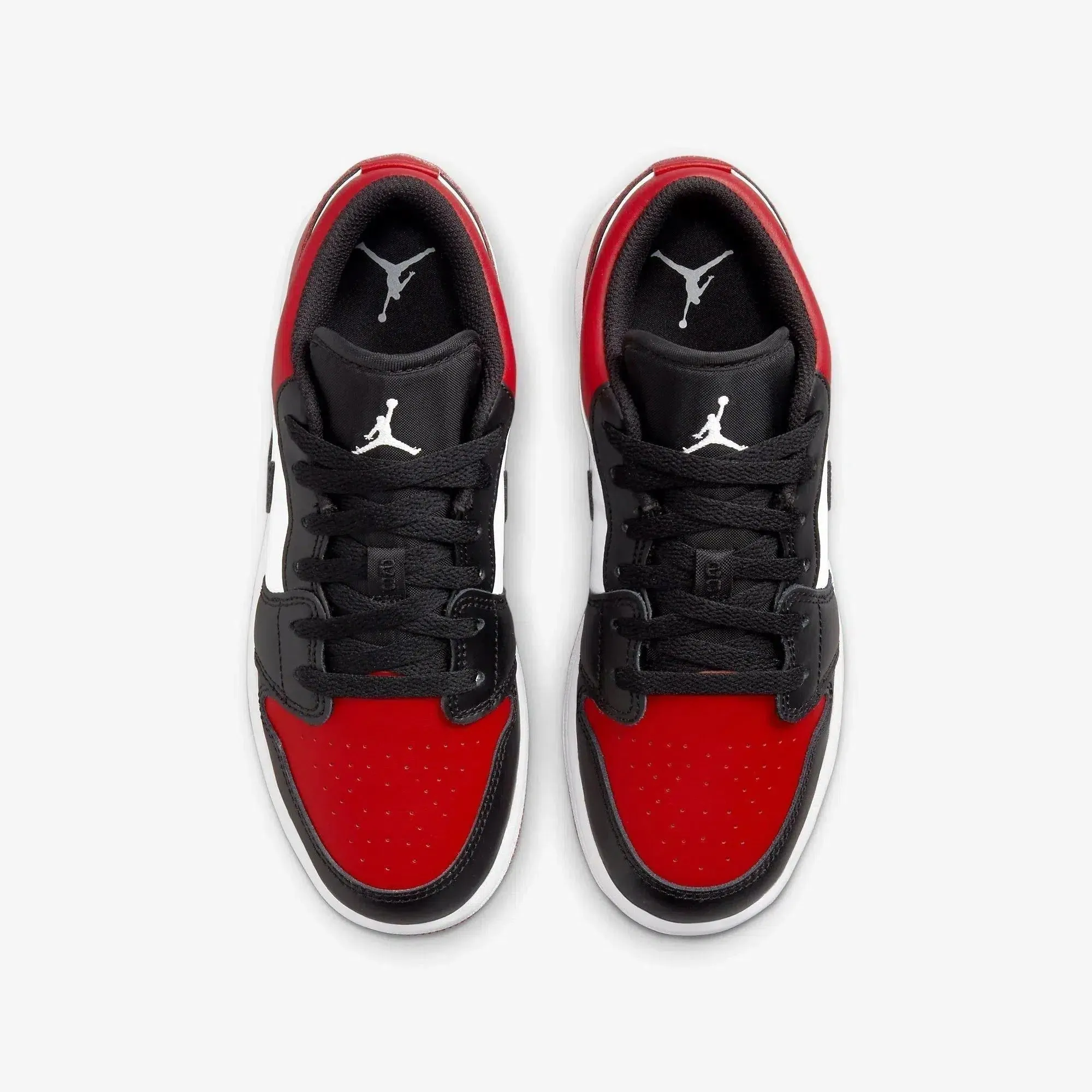 (GS) Air Jordan 1 Low 'Bred Toe' (2021) 553560-612