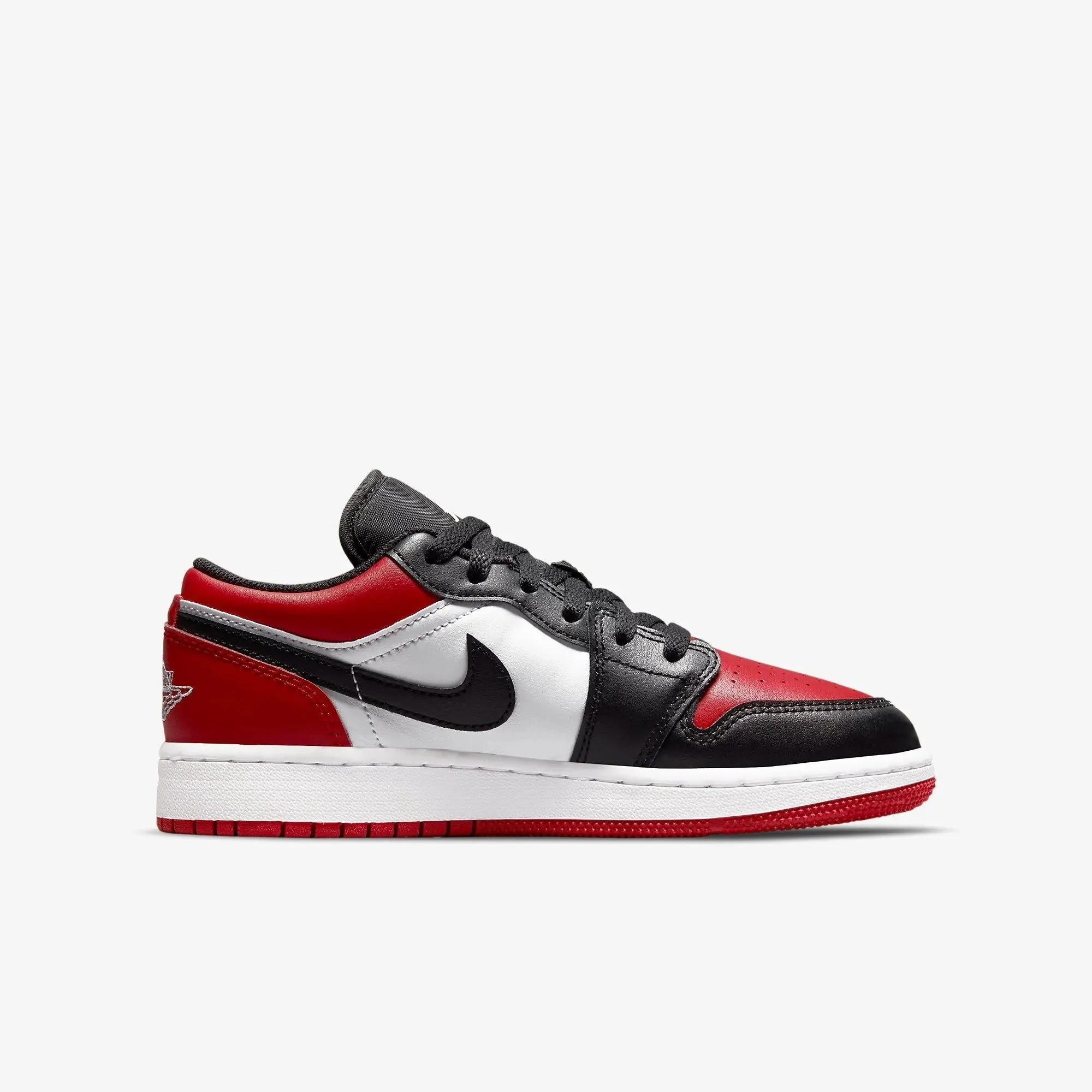 (GS) Air Jordan 1 Low 'Bred Toe' (2021) 553560-612