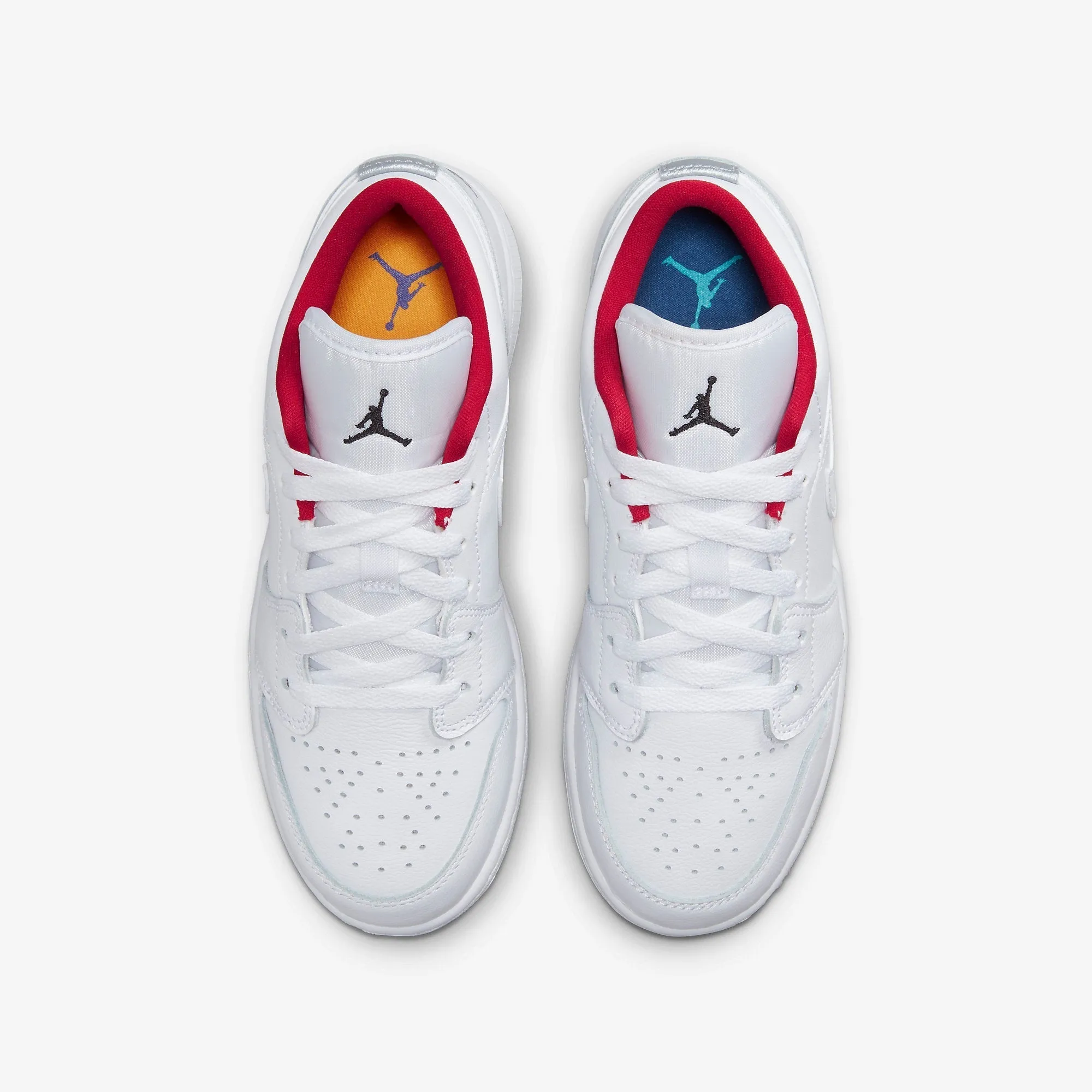 (GS) Air Jordan 1 Low 'White / Gym Red' (2022) 553560-164