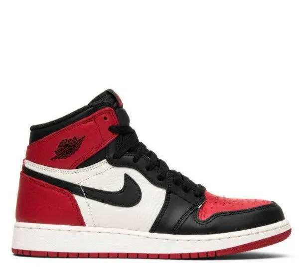 (GS) Air Jordan 1 Retro High OG 'Bred Toe' (2018) 575441-610