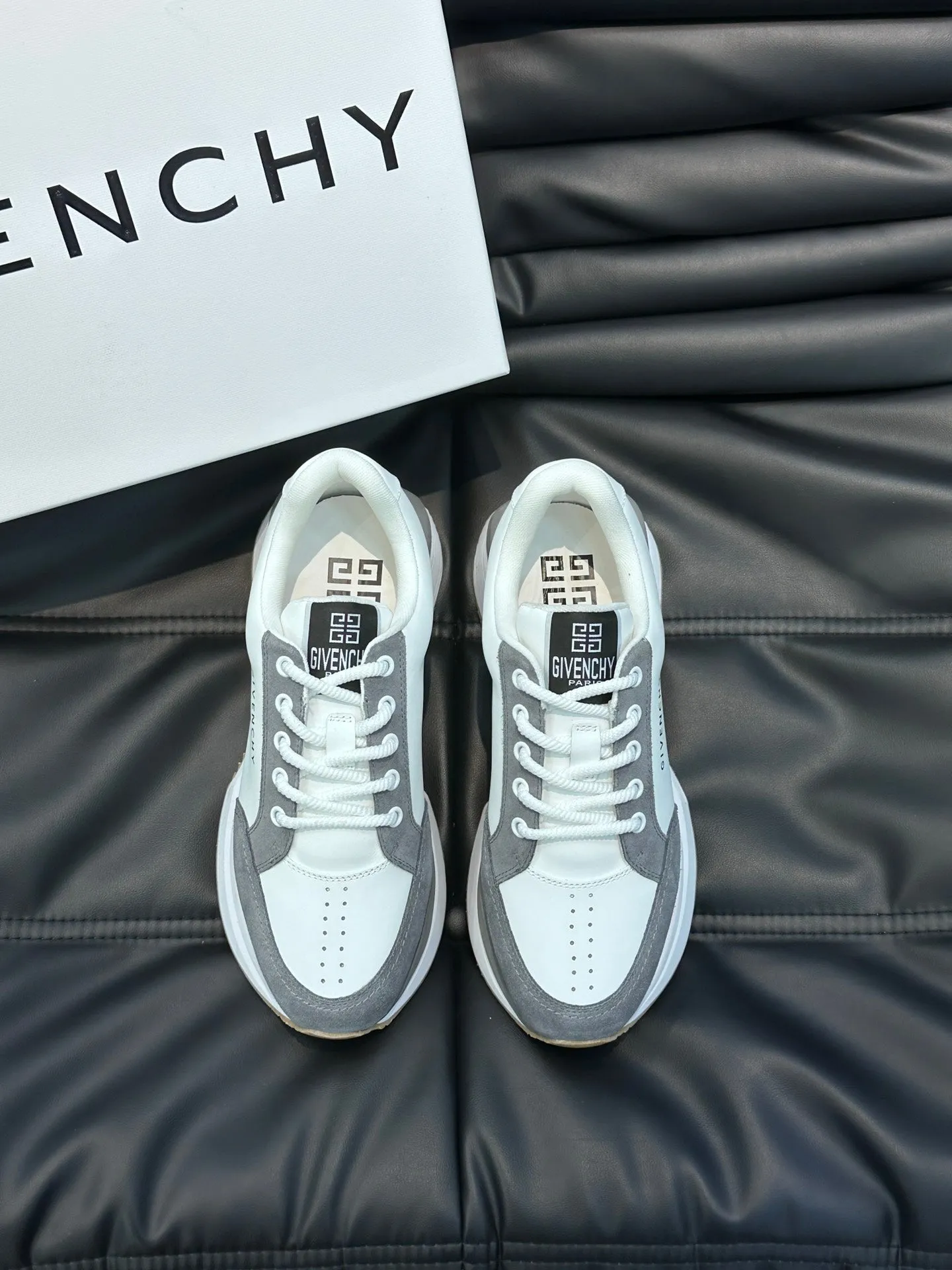 GVC Grey and White Sneakers-019