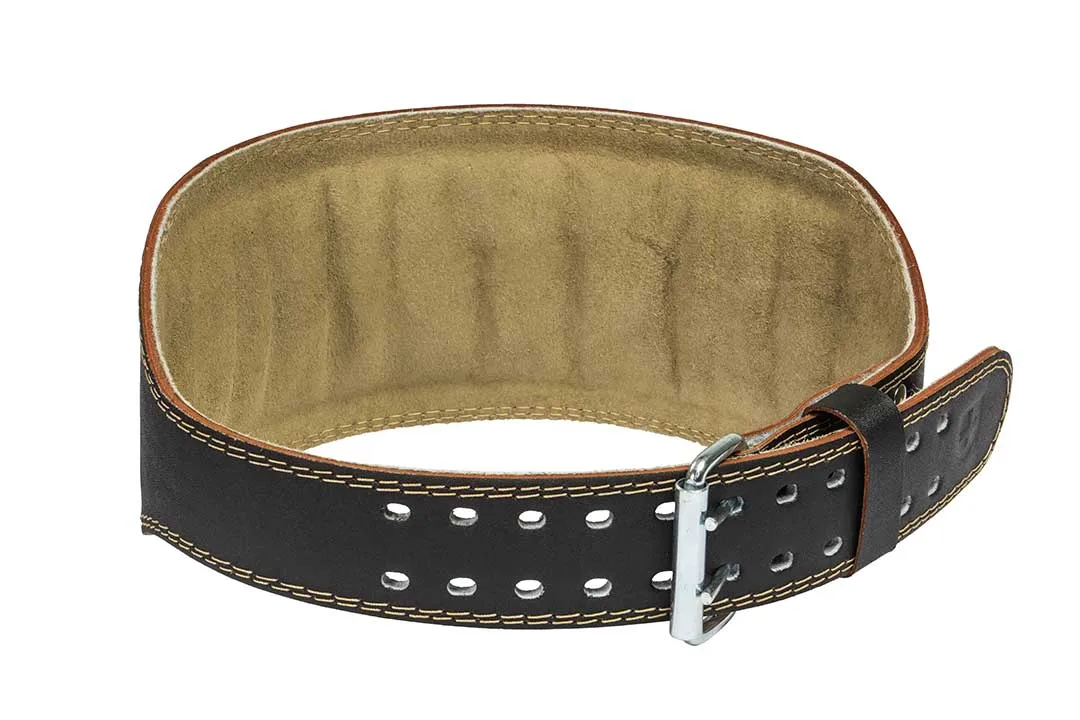 Harbinger Belts - Padded Leather Belt Unisex 6"