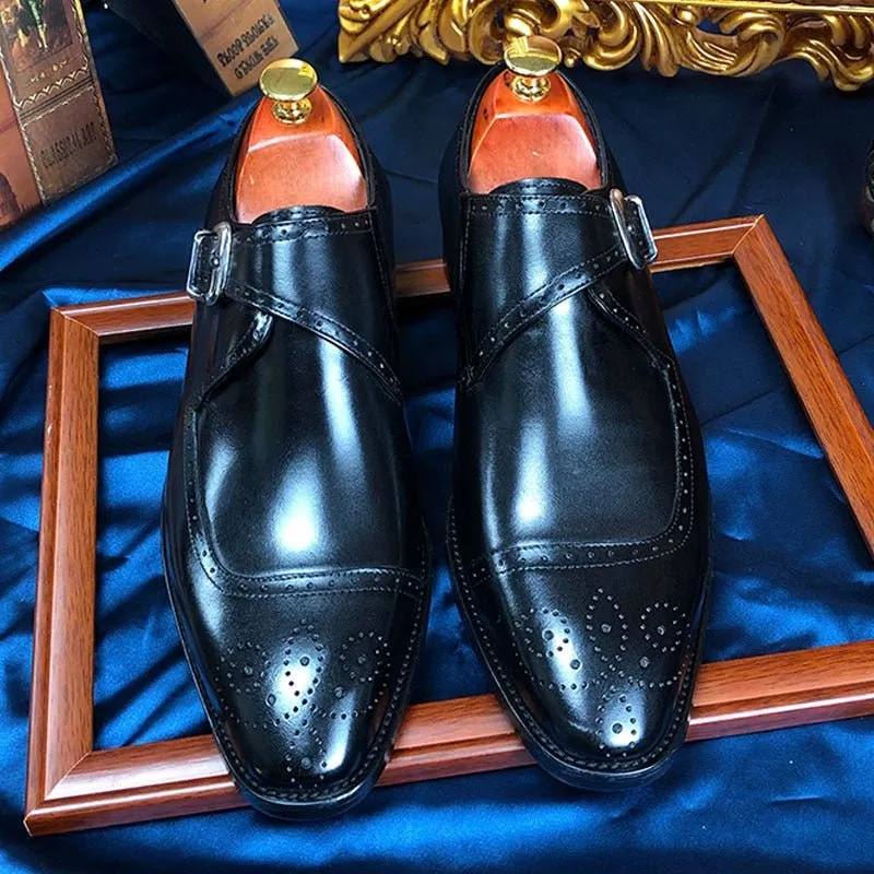 Italian Wingtip Oxford Dress Shoes: Exquisite Elegance