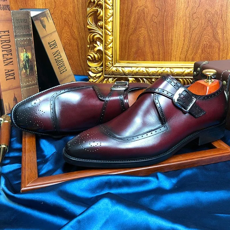 Italian Wingtip Oxford Dress Shoes: Exquisite Elegance