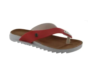 Jelly Footwear Sandal Sporty Jandal Style Flat Red