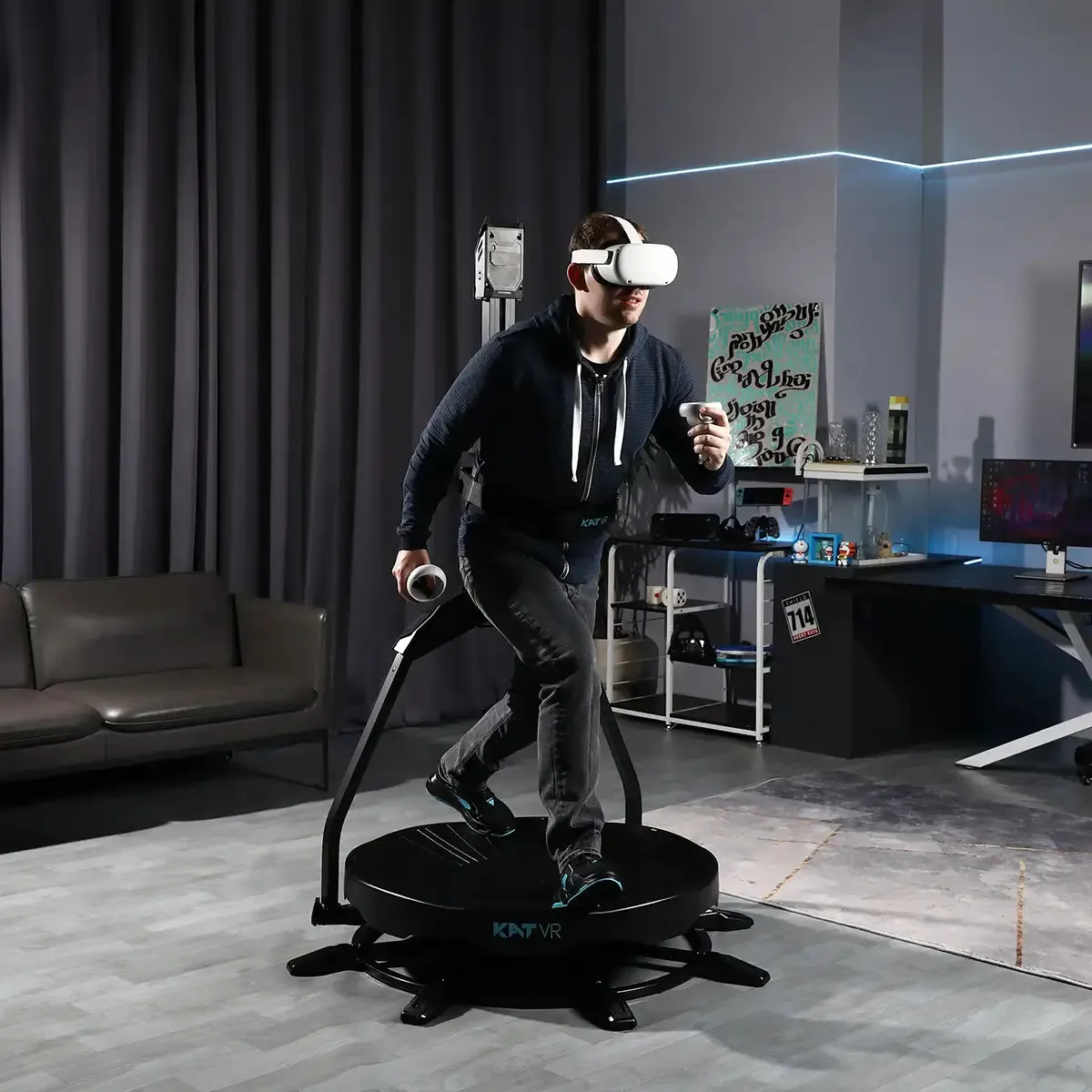 KAT WALK C2 Core - Affordable, High-Performance VR Treadmill