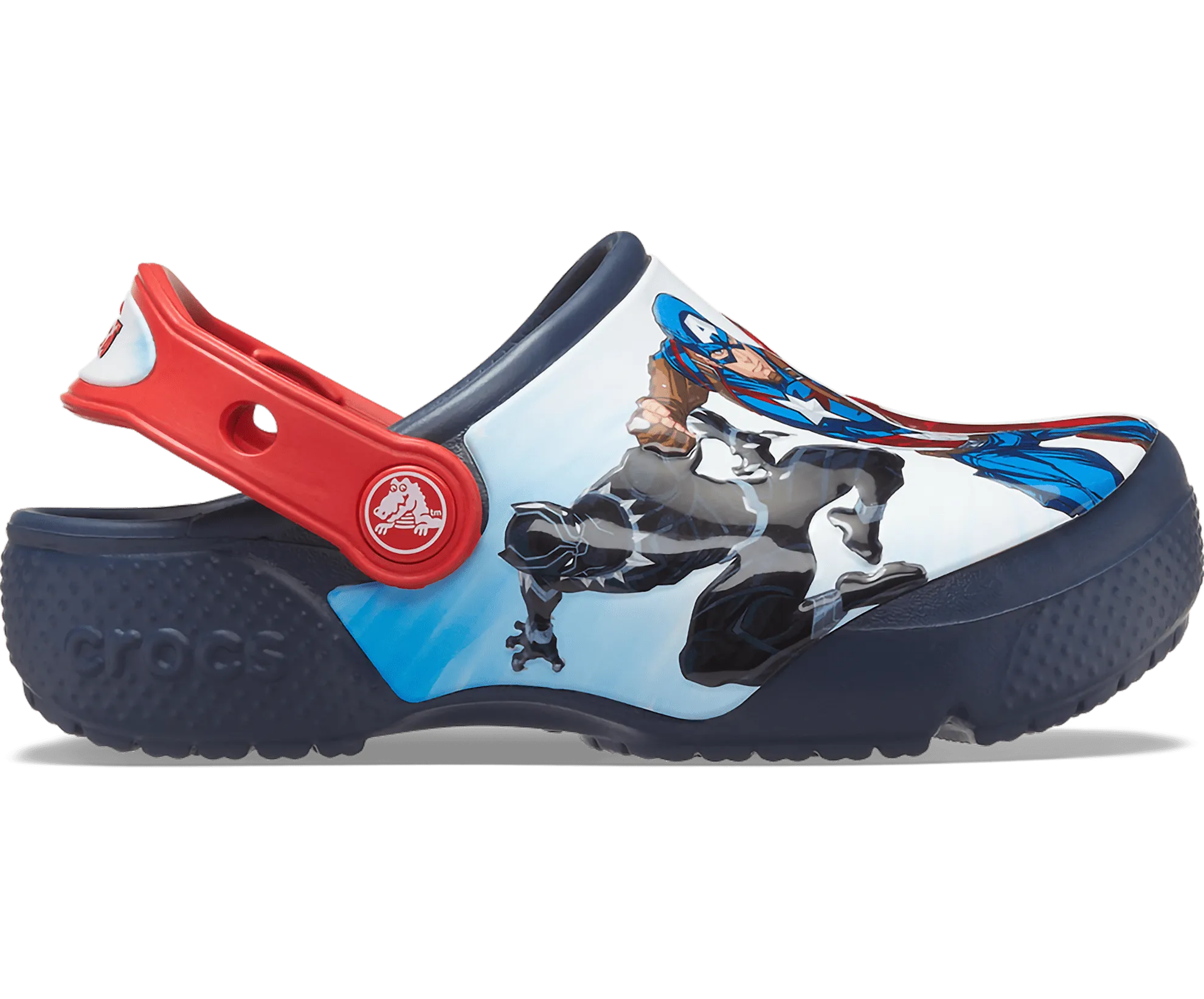 Kids' Crocs Fun Lab Avengers Patch Clog