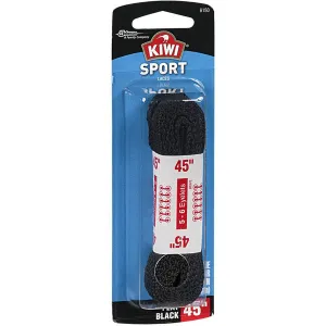 KIWI - Sport Laces Flat Black 45" - 1 Pair