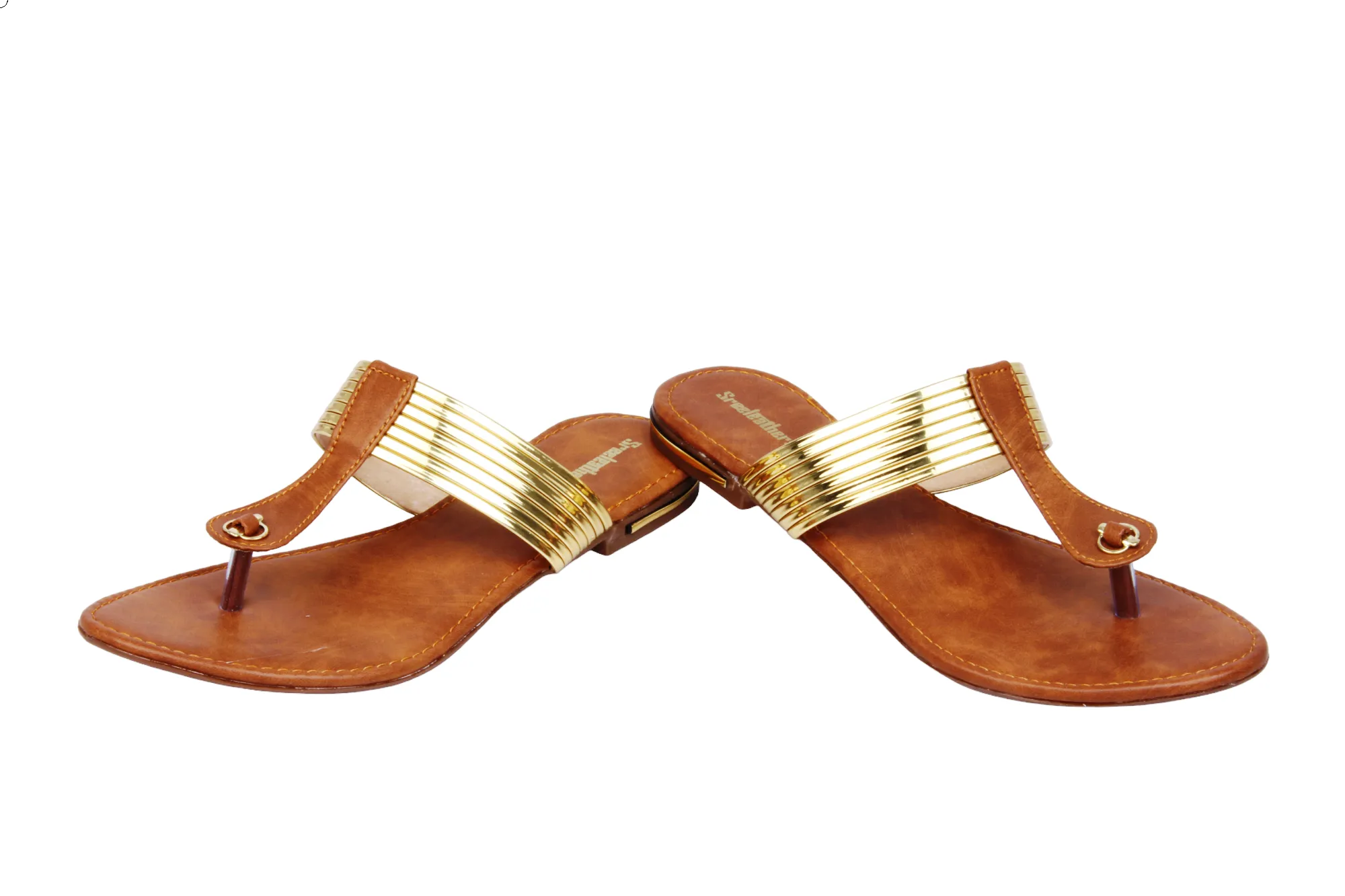 Ladies flat Chappal 29698