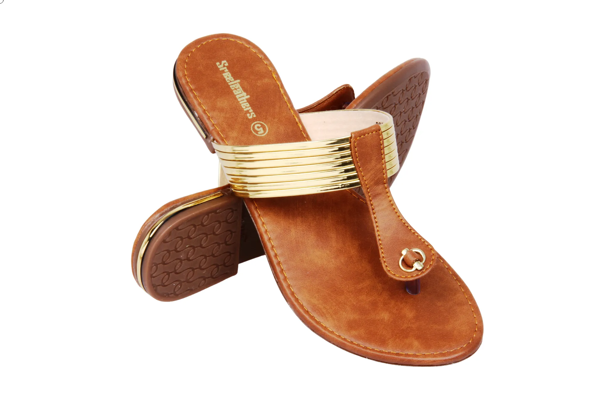 Ladies flat Chappal 29698