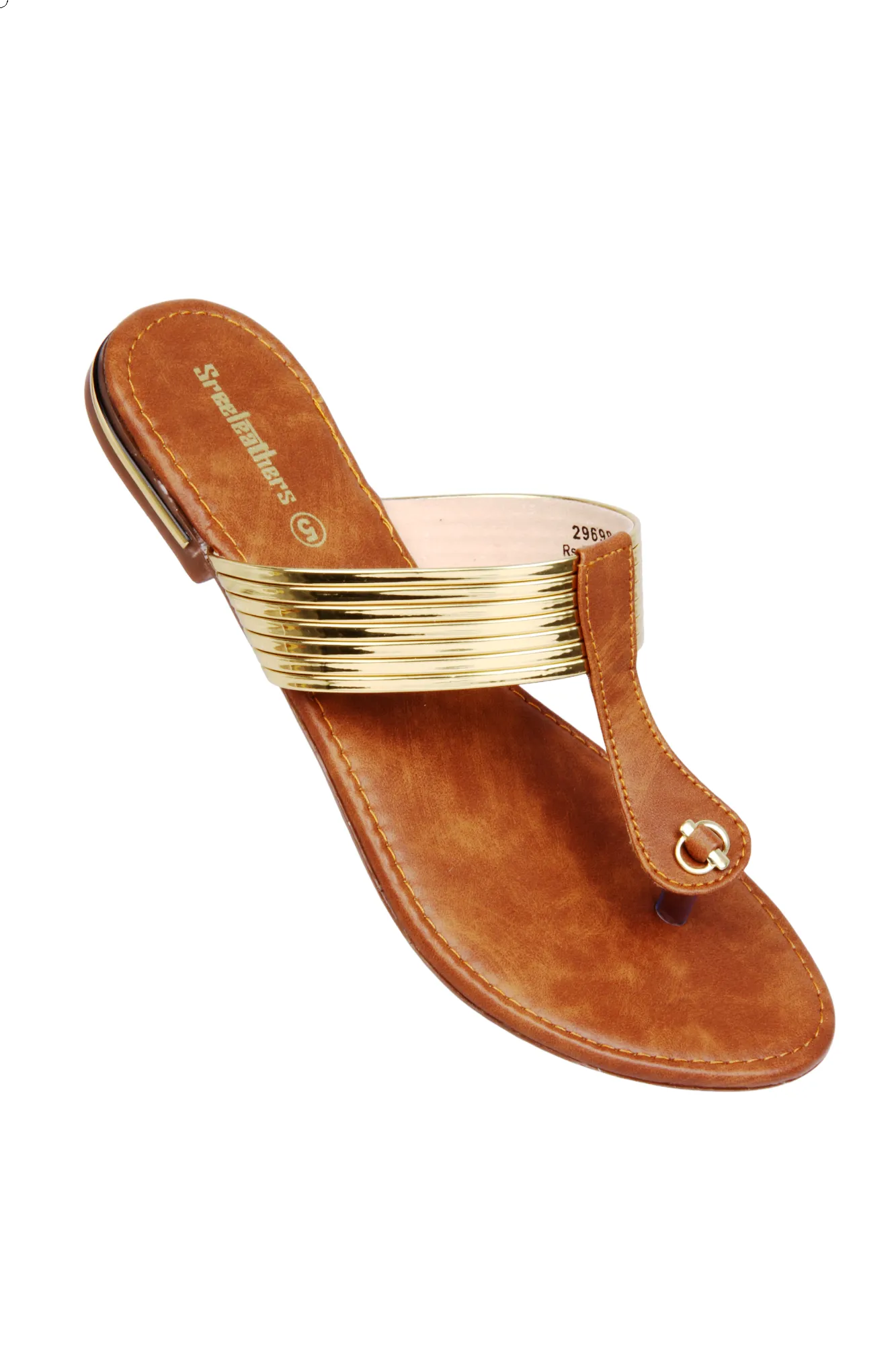 Ladies flat Chappal 29698