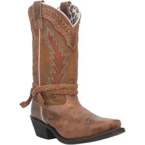 Laredo Knot In Time - Womens Leather Cowgirl Boots