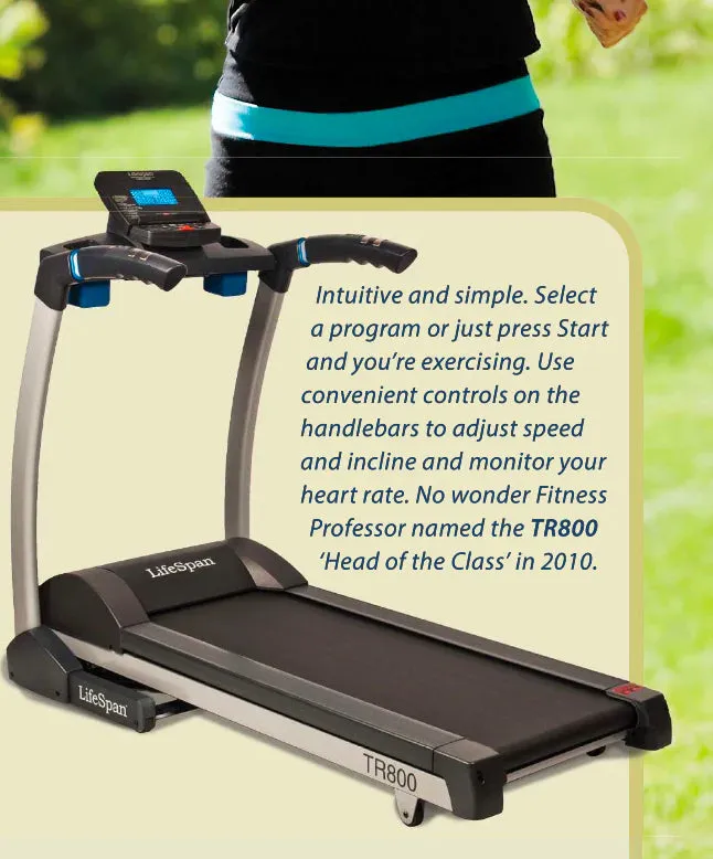 LifeSpan Fitness Treadmill TR800