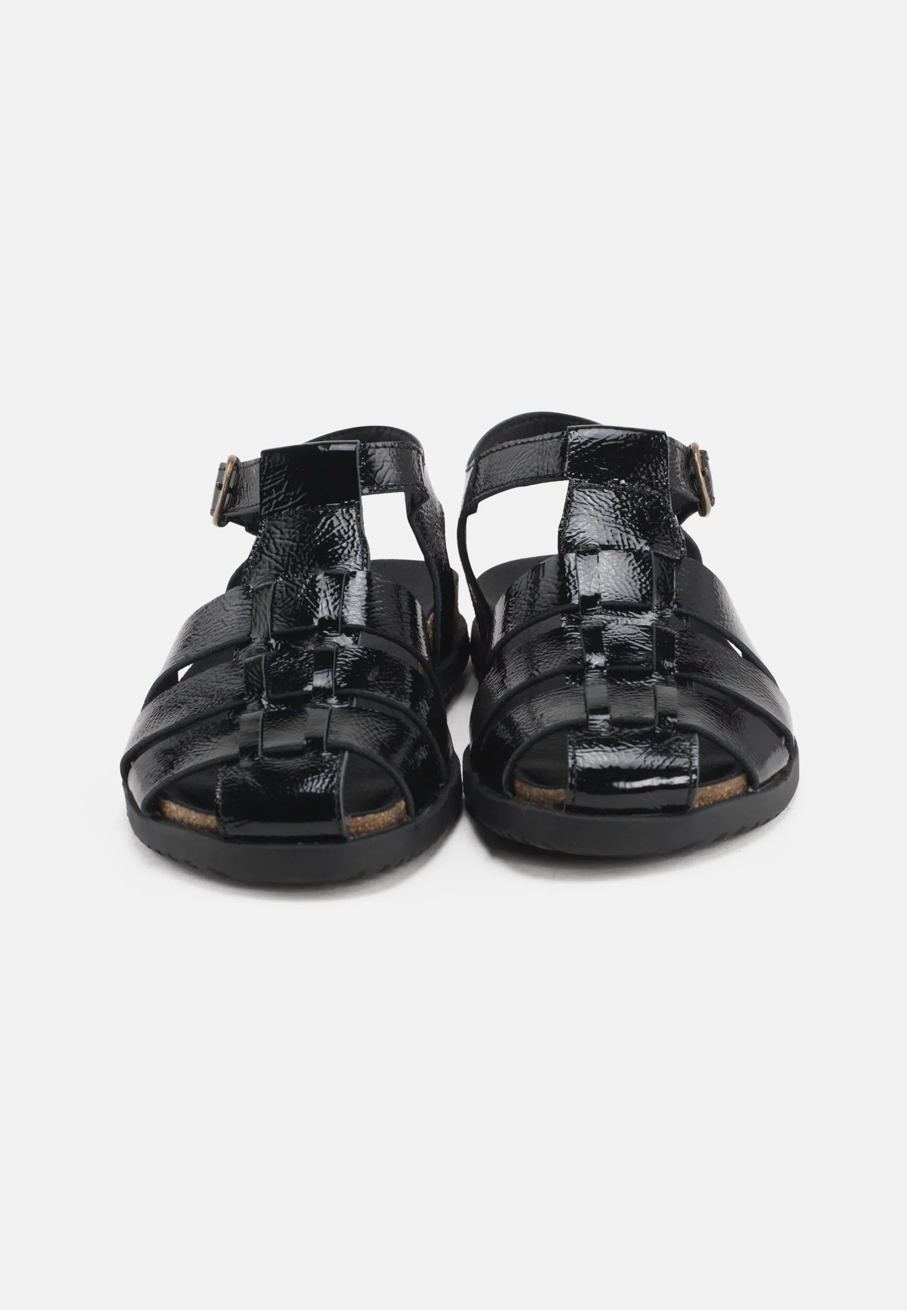 Malene Sandal Leather - Black