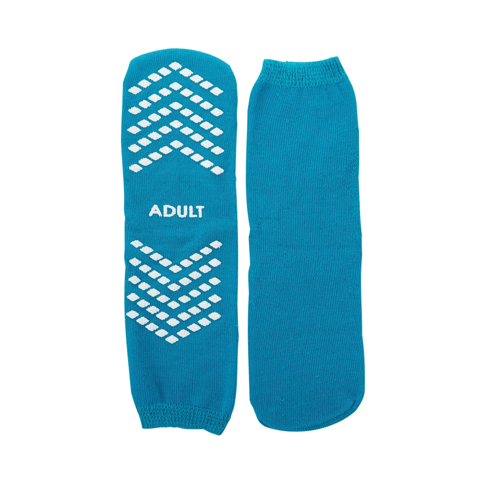 McKesson Slipper Socks, Large, Teal